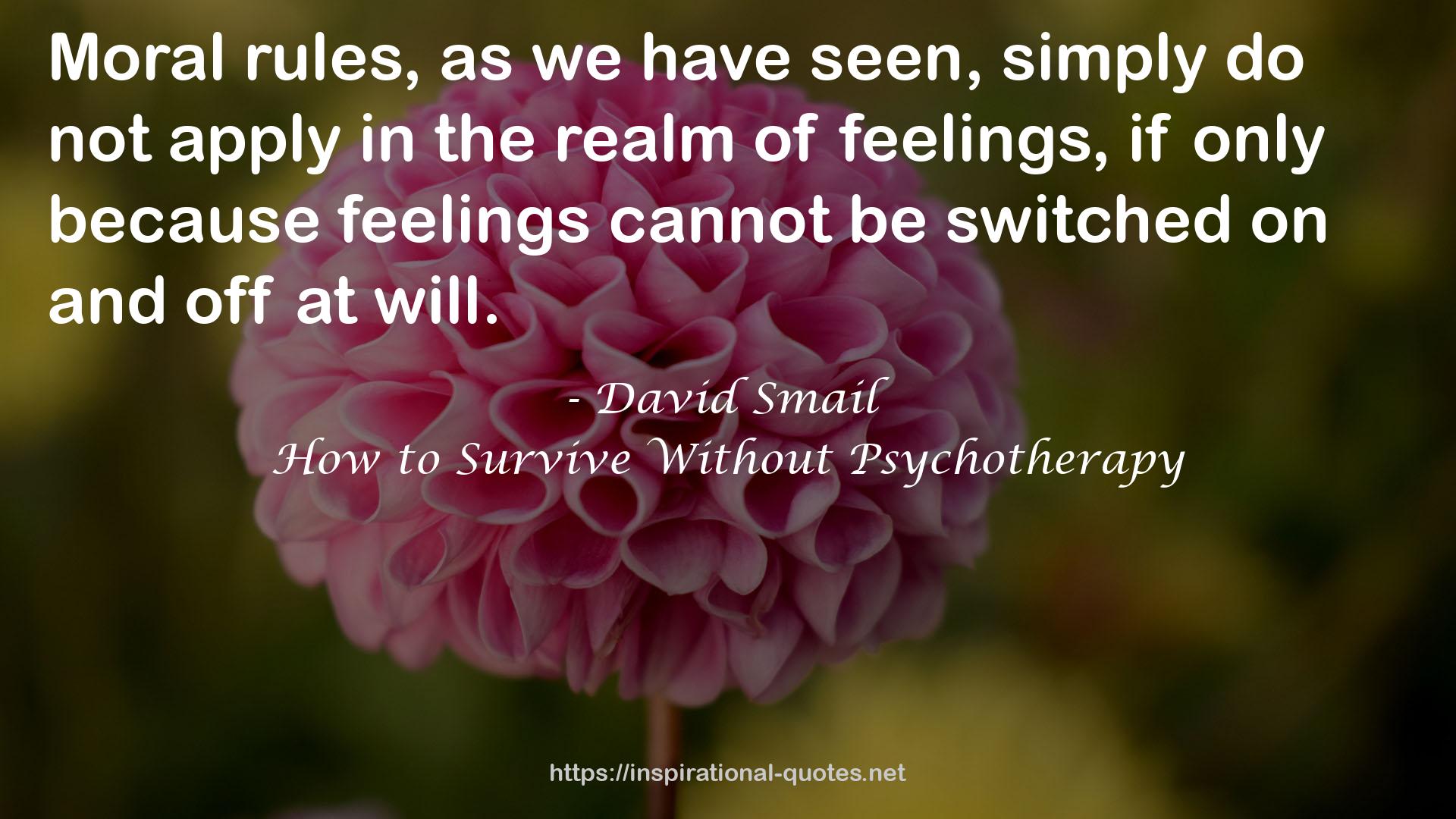 David Smail QUOTES