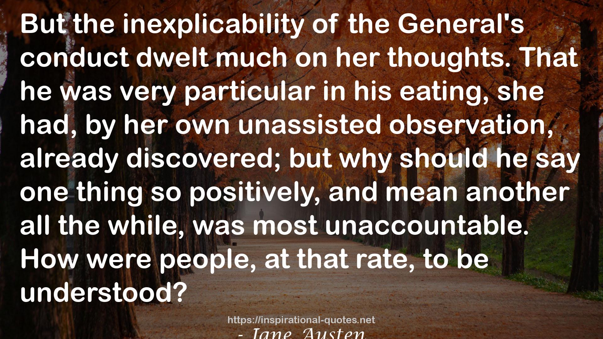 the inexplicability  QUOTES