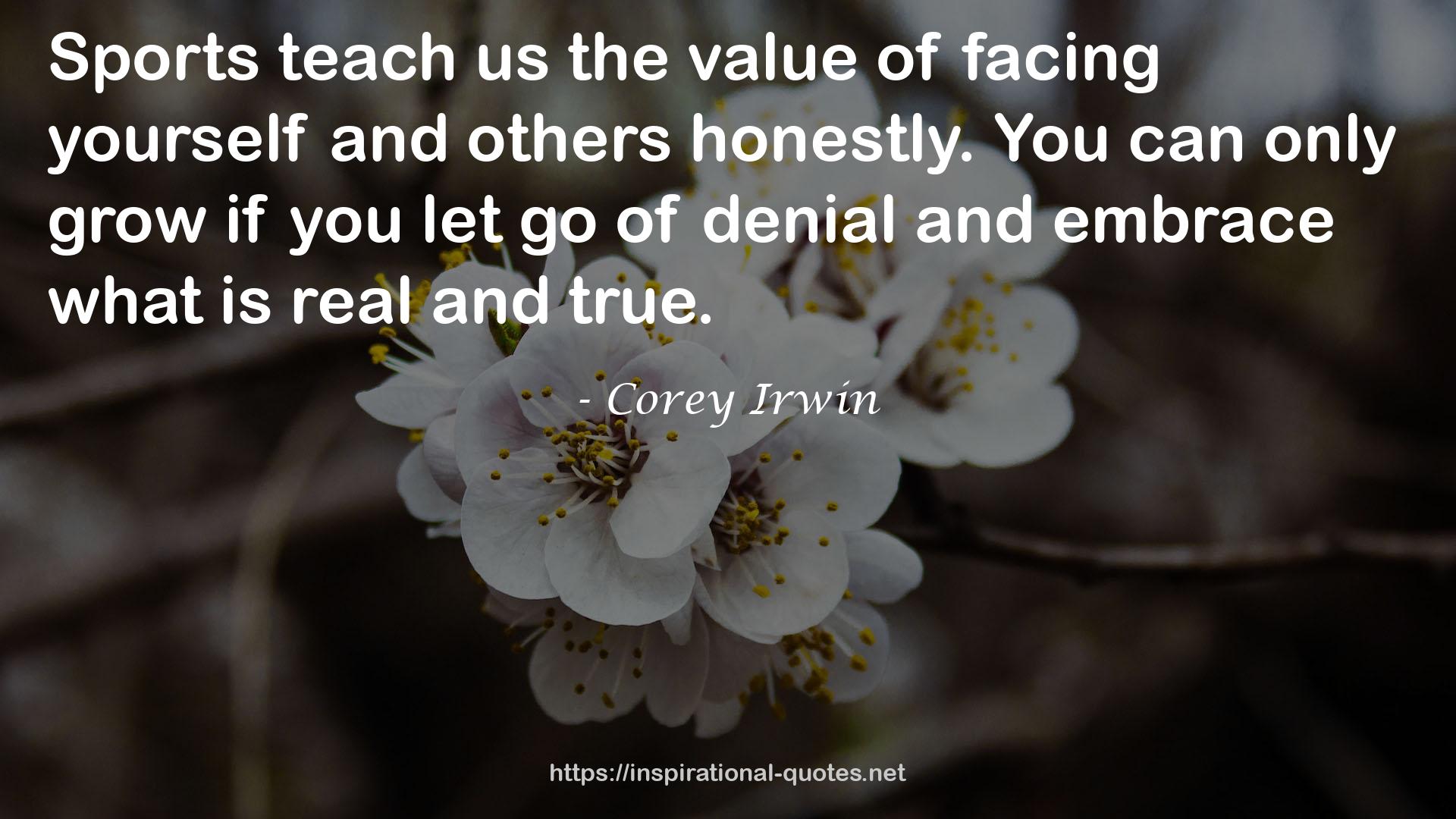 Corey Irwin QUOTES