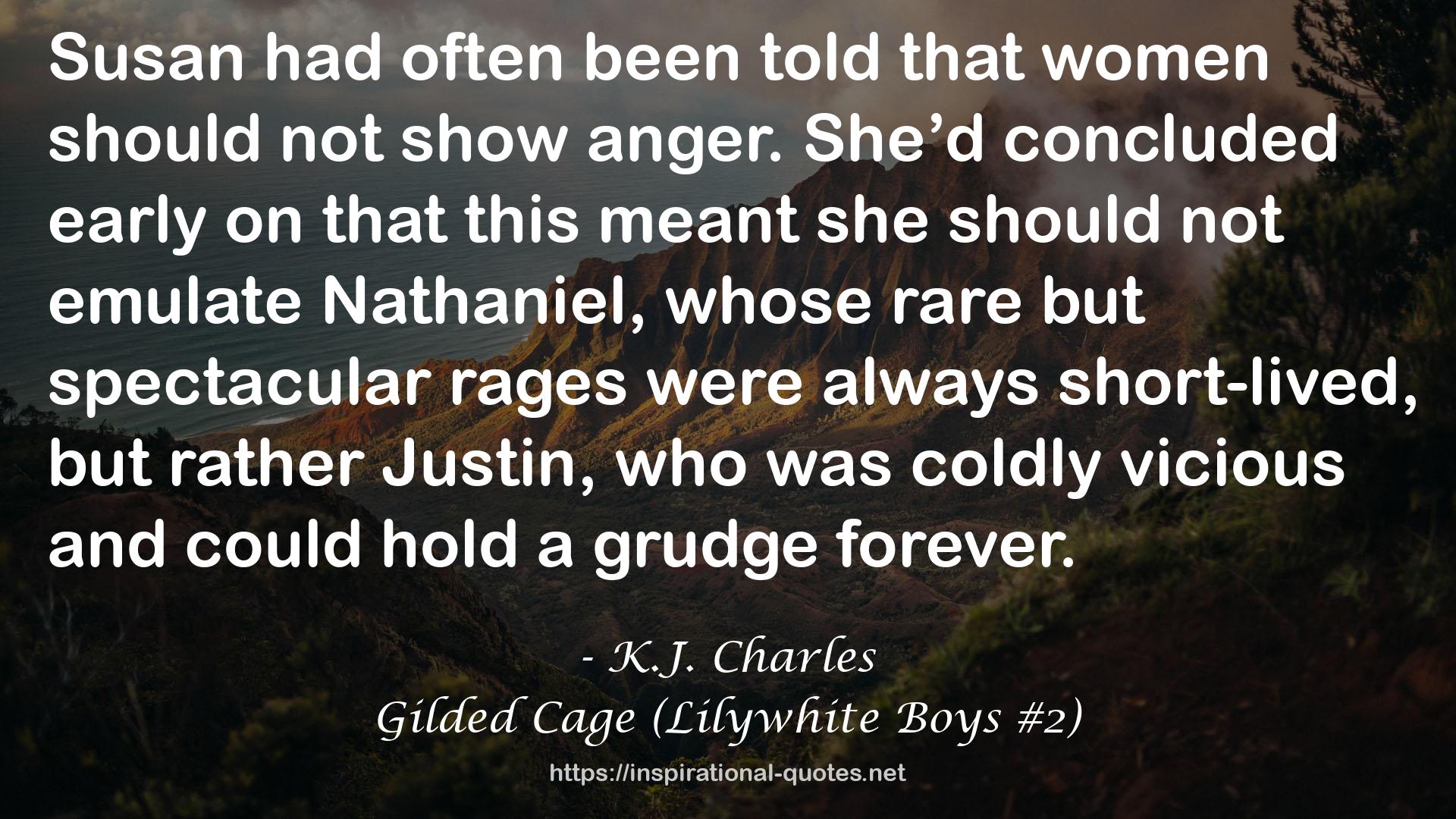 Gilded Cage (Lilywhite Boys #2) QUOTES