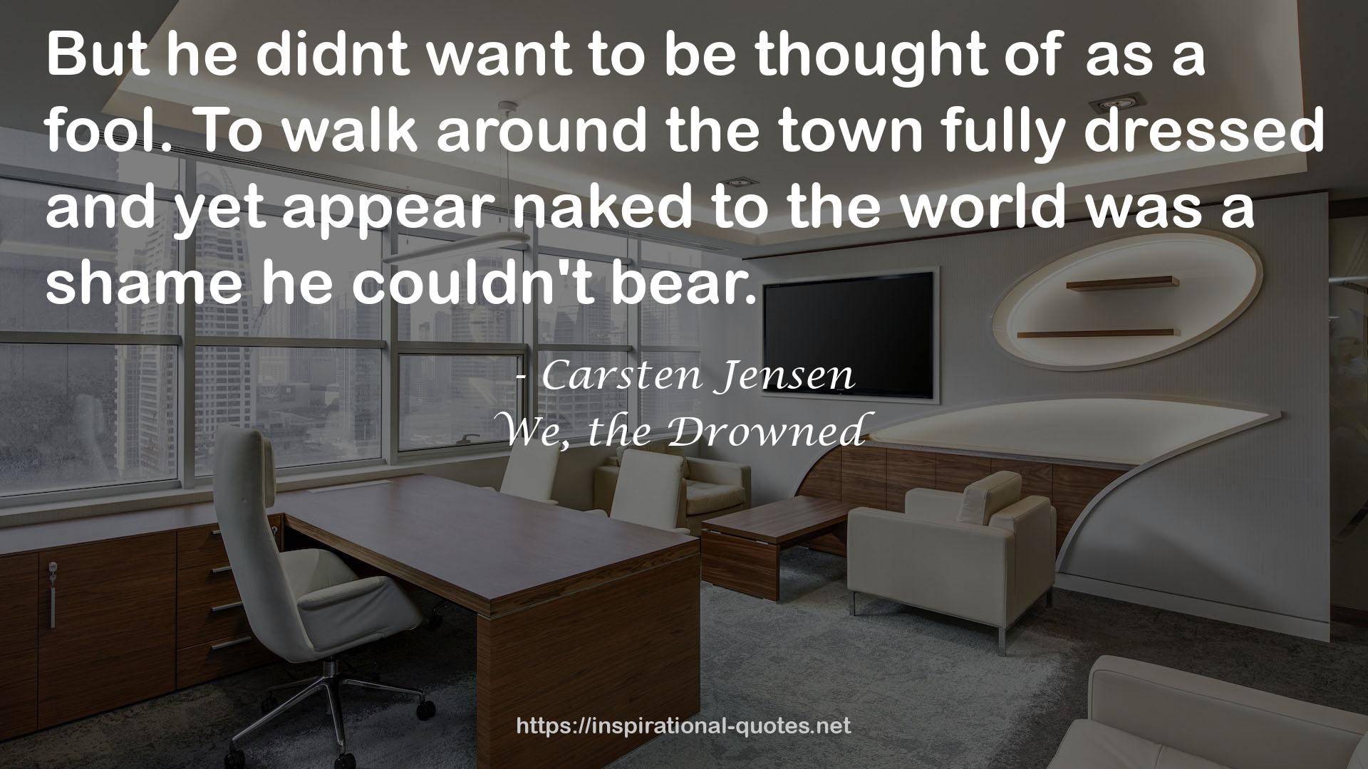 Carsten Jensen QUOTES