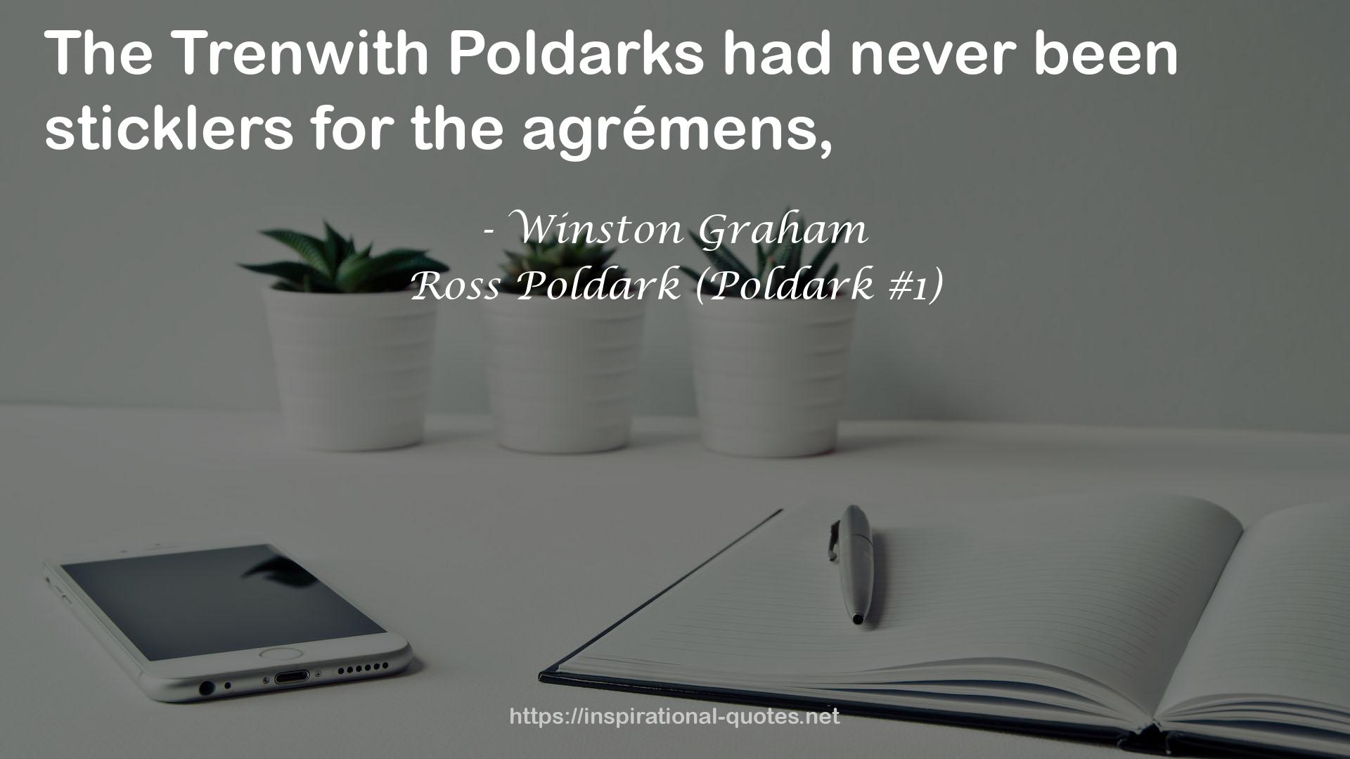 Ross Poldark (Poldark #1) QUOTES