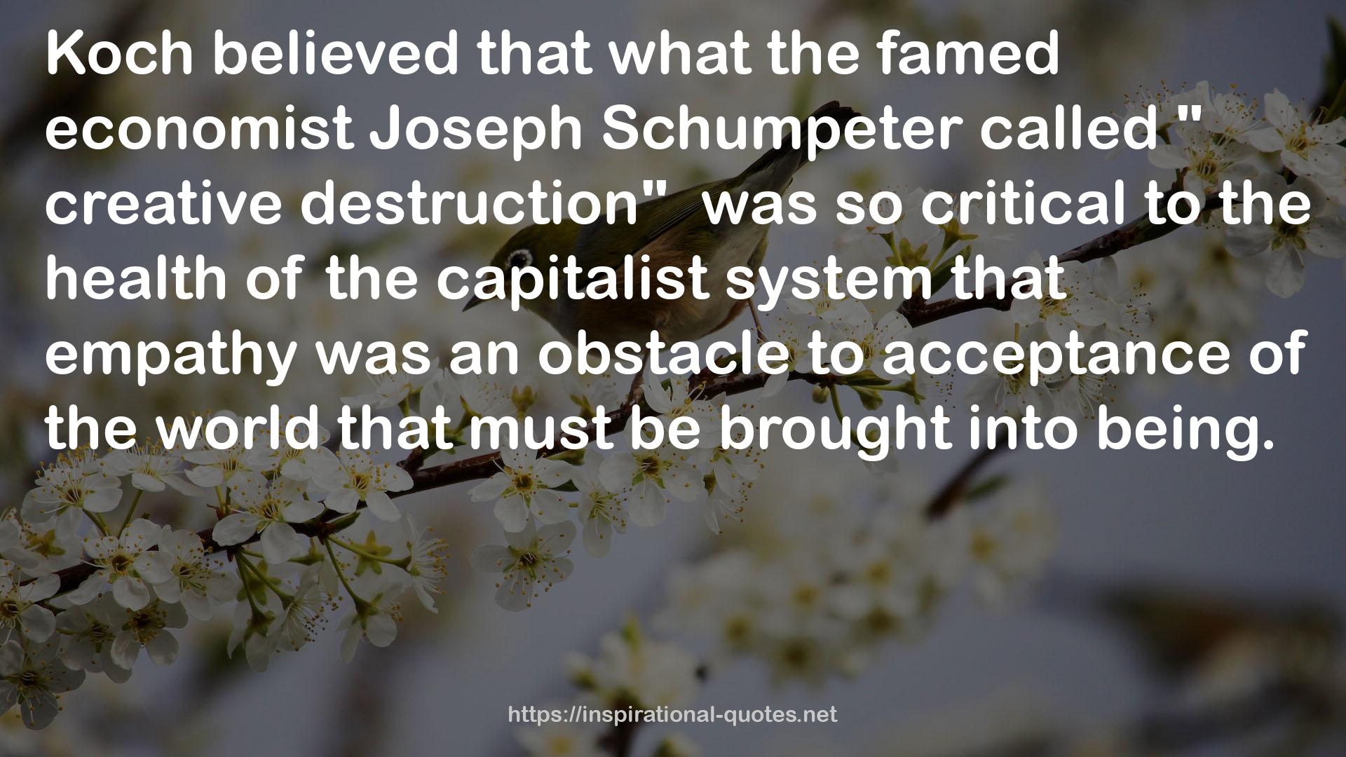Schumpeter  QUOTES