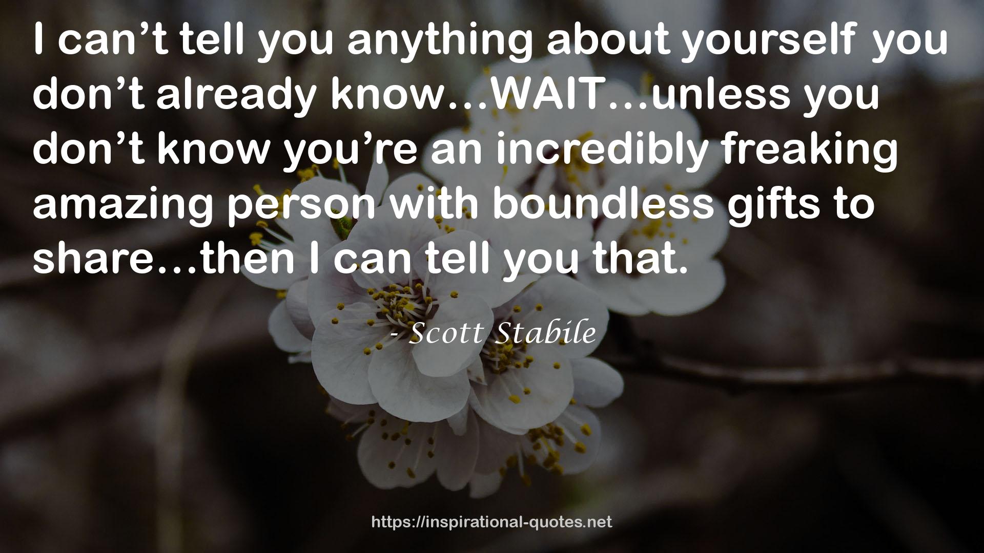 boundless gifts  QUOTES