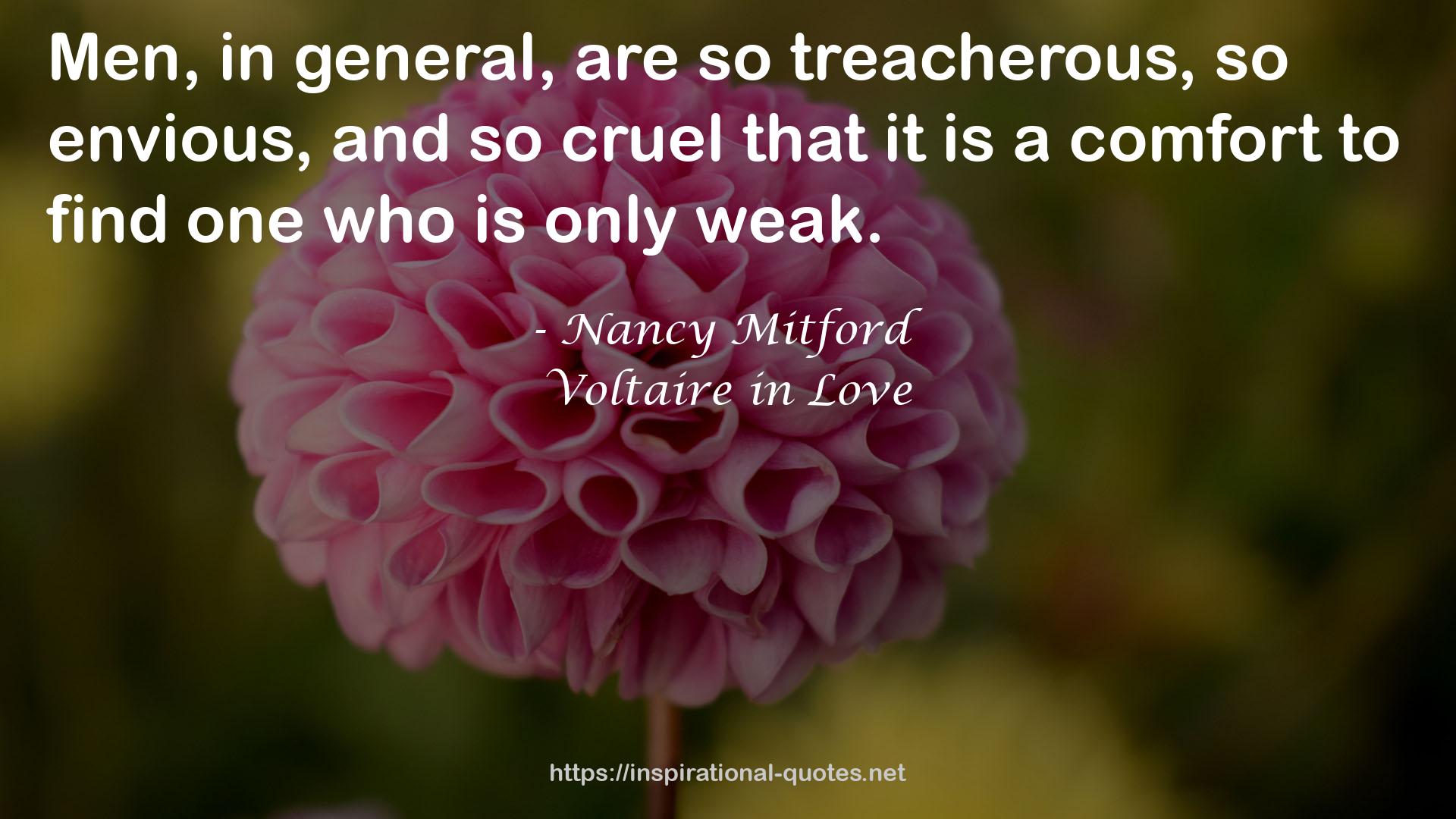 Voltaire in Love QUOTES
