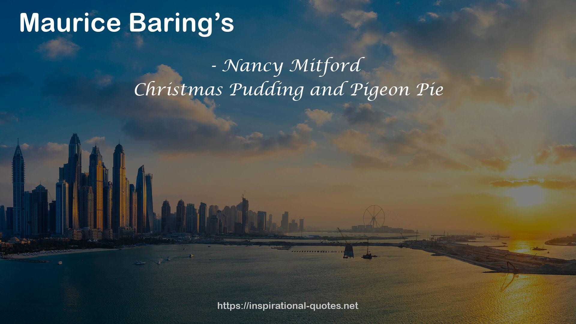 Christmas Pudding and Pigeon Pie QUOTES