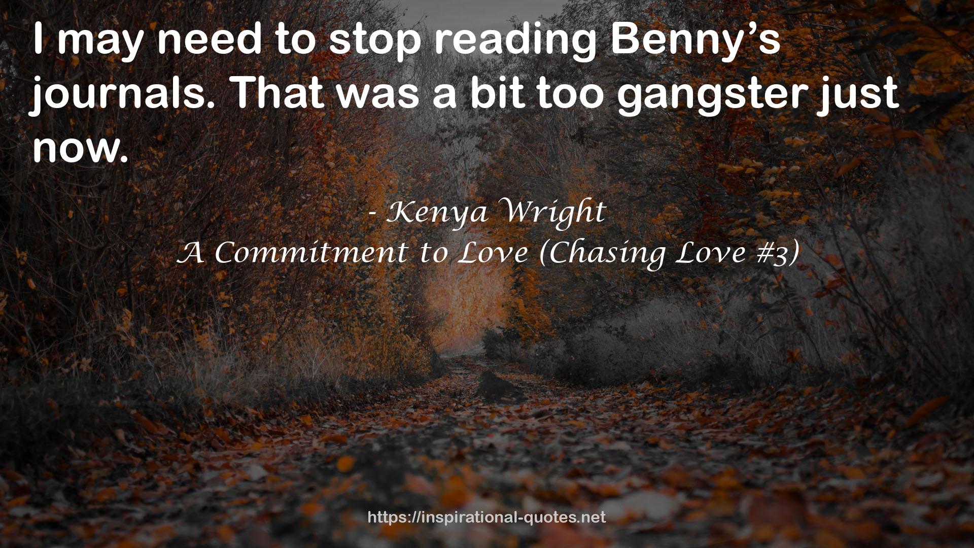 A Commitment to Love (Chasing Love #3) QUOTES