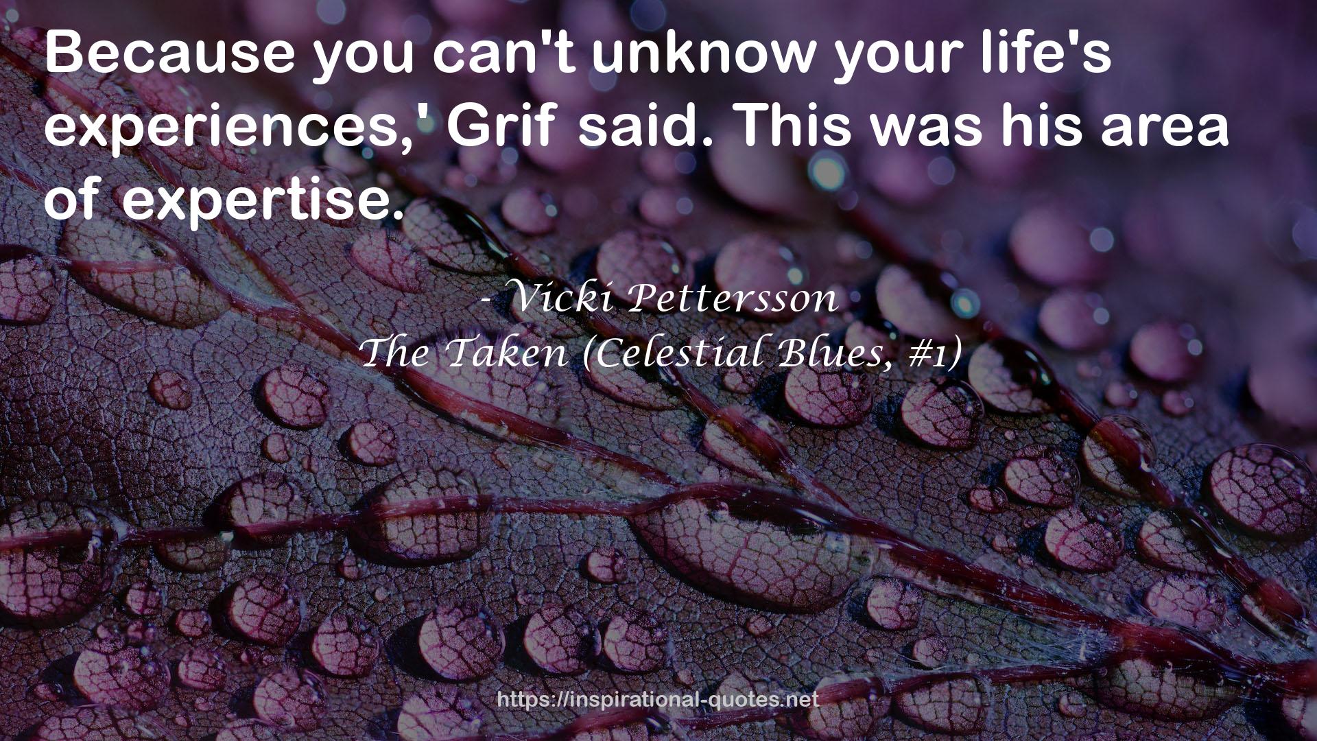 Vicki Pettersson QUOTES