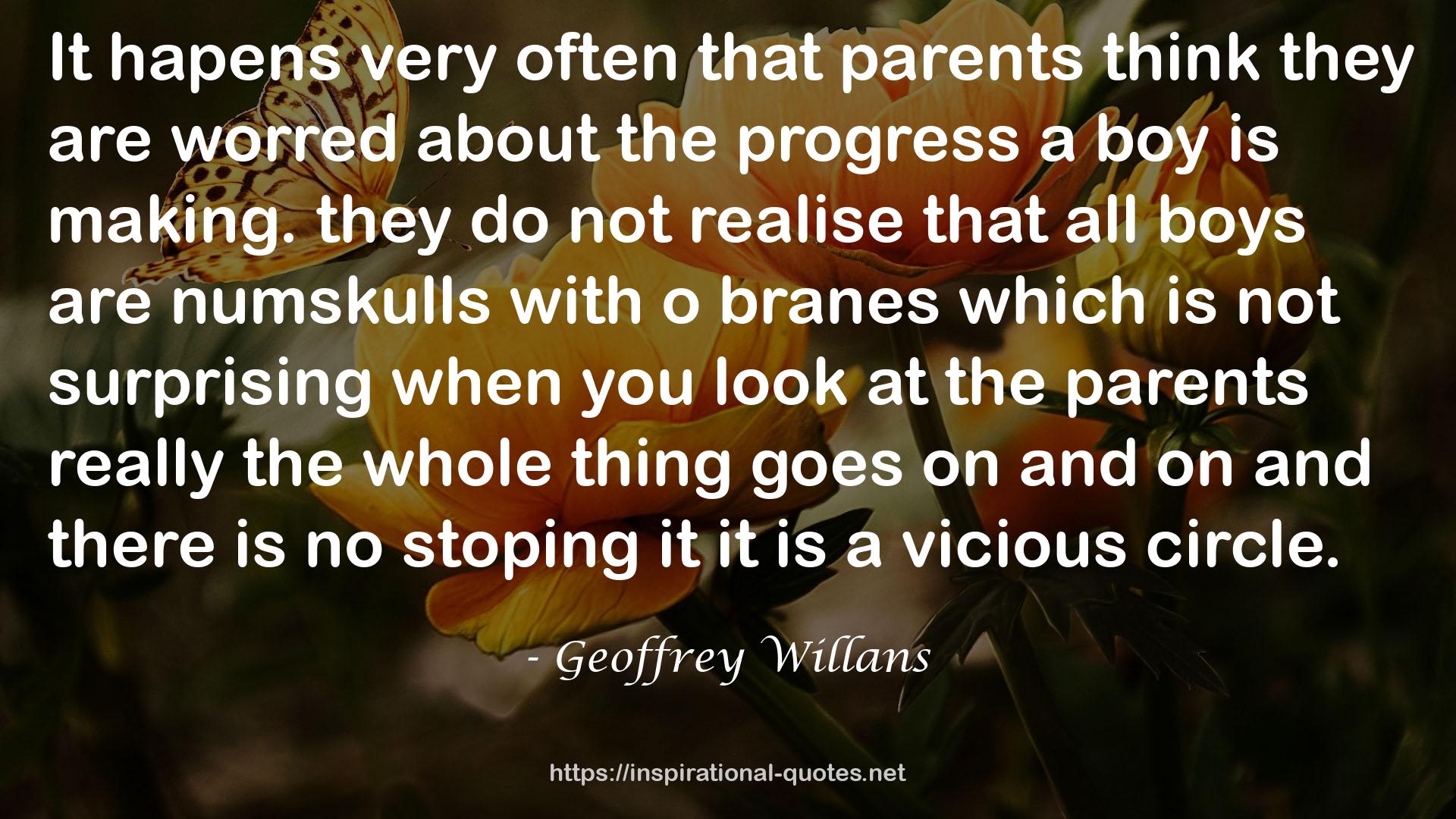 Geoffrey Willans QUOTES