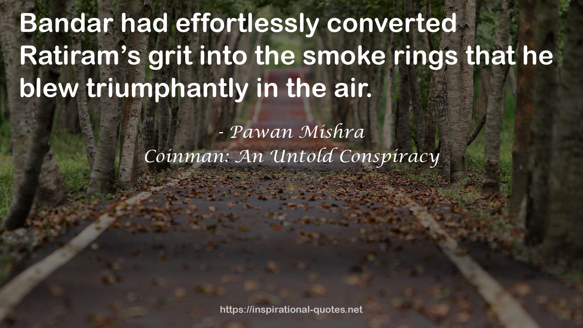 the smoke rings  QUOTES