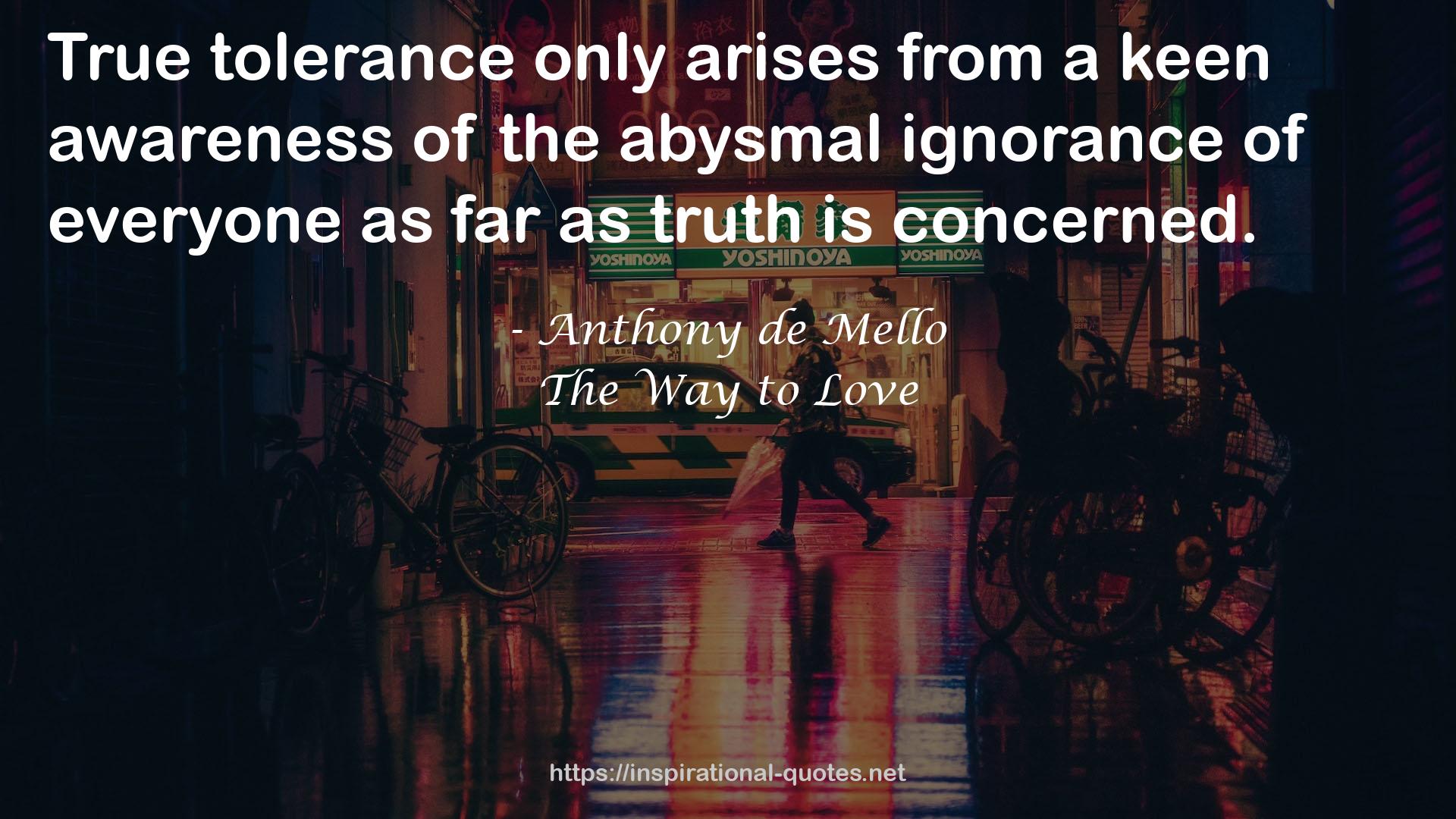 the abysmal ignorance  QUOTES