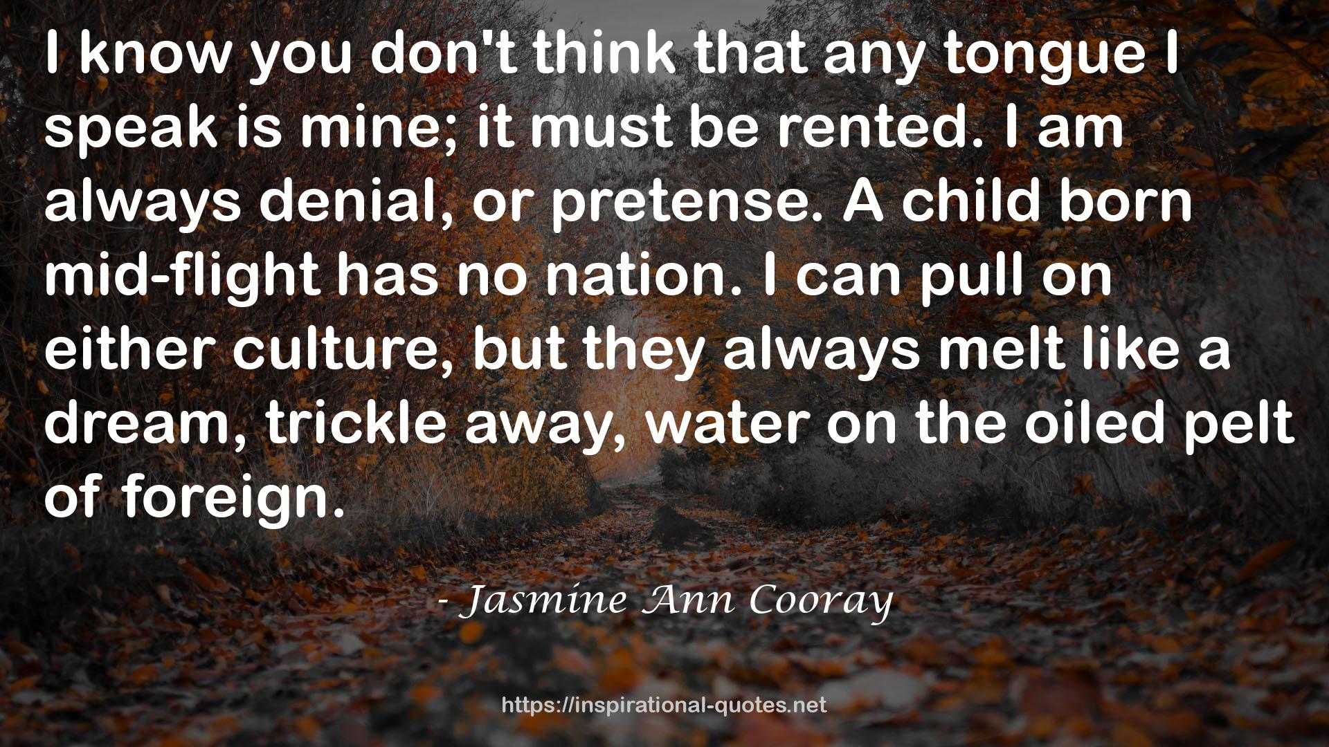 Jasmine Ann Cooray QUOTES
