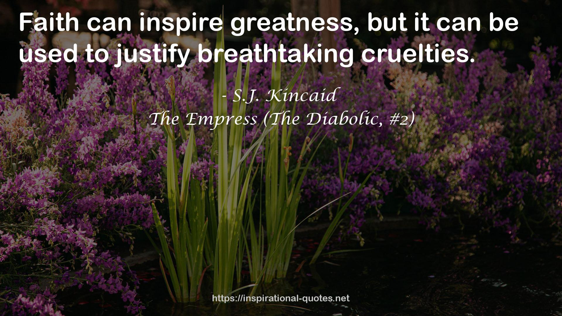 The Empress (The Diabolic, #2) QUOTES