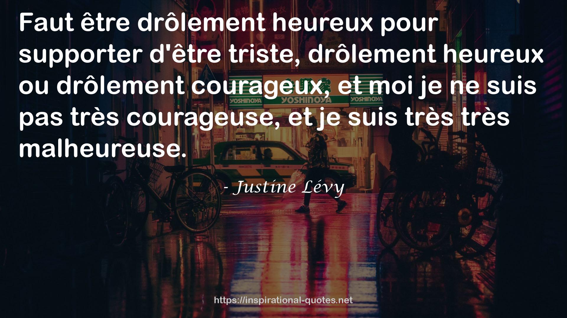Justine Lévy QUOTES