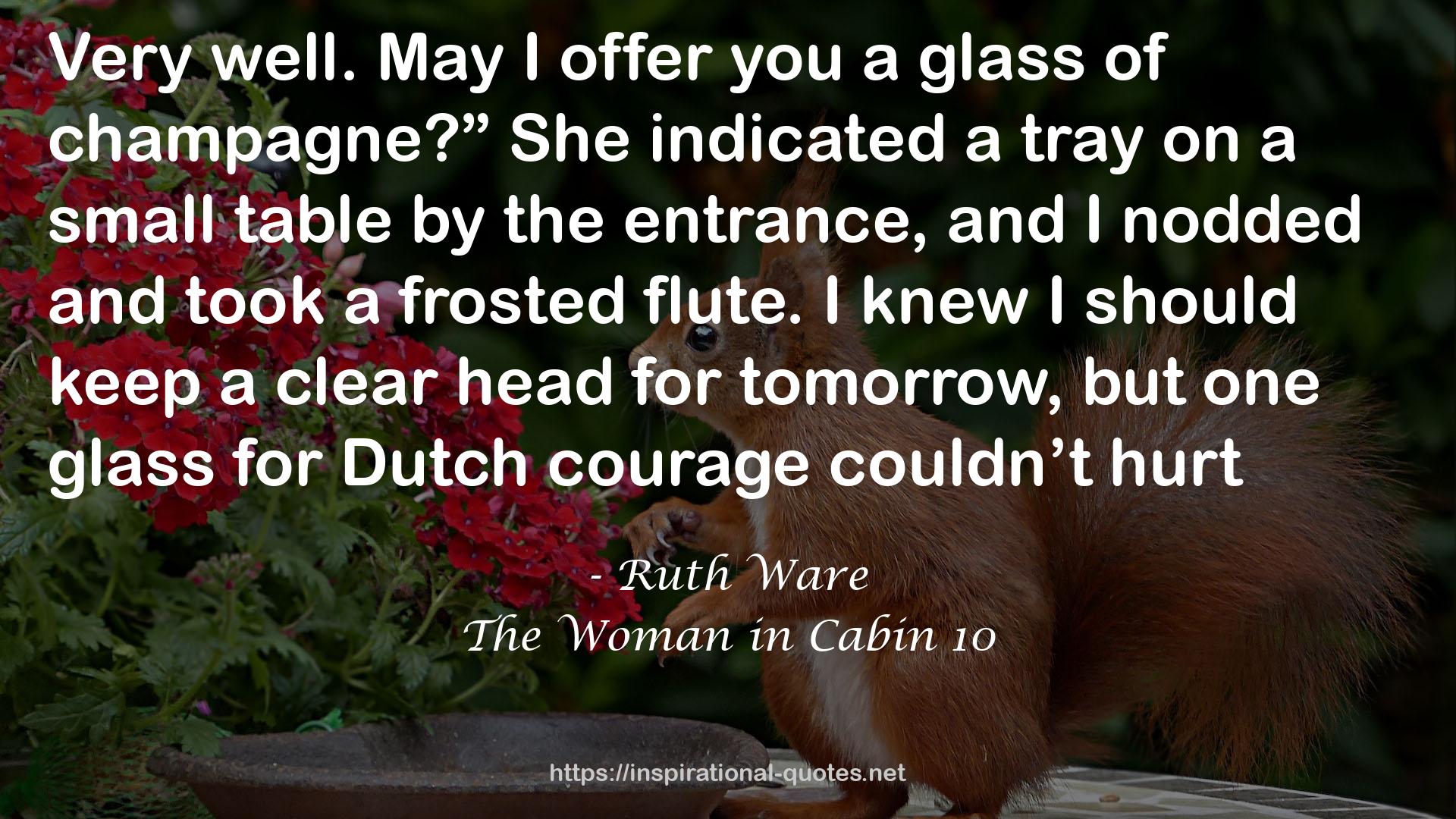 The Woman in Cabin 10 QUOTES