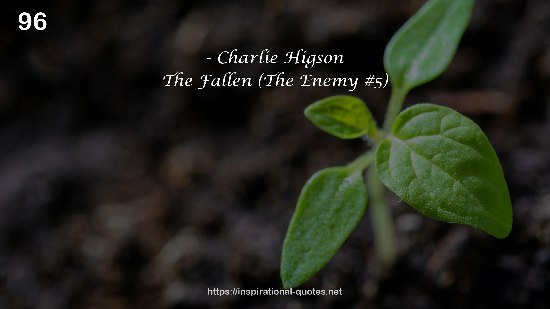 Charlie Higson QUOTES