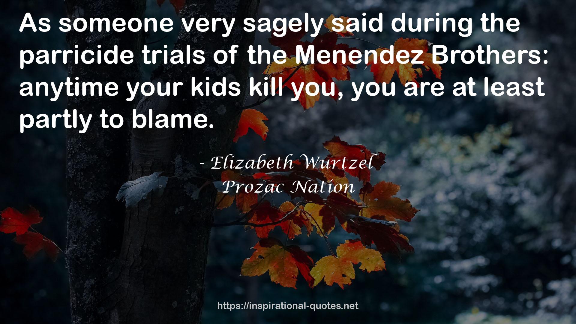 the parricide trials  QUOTES