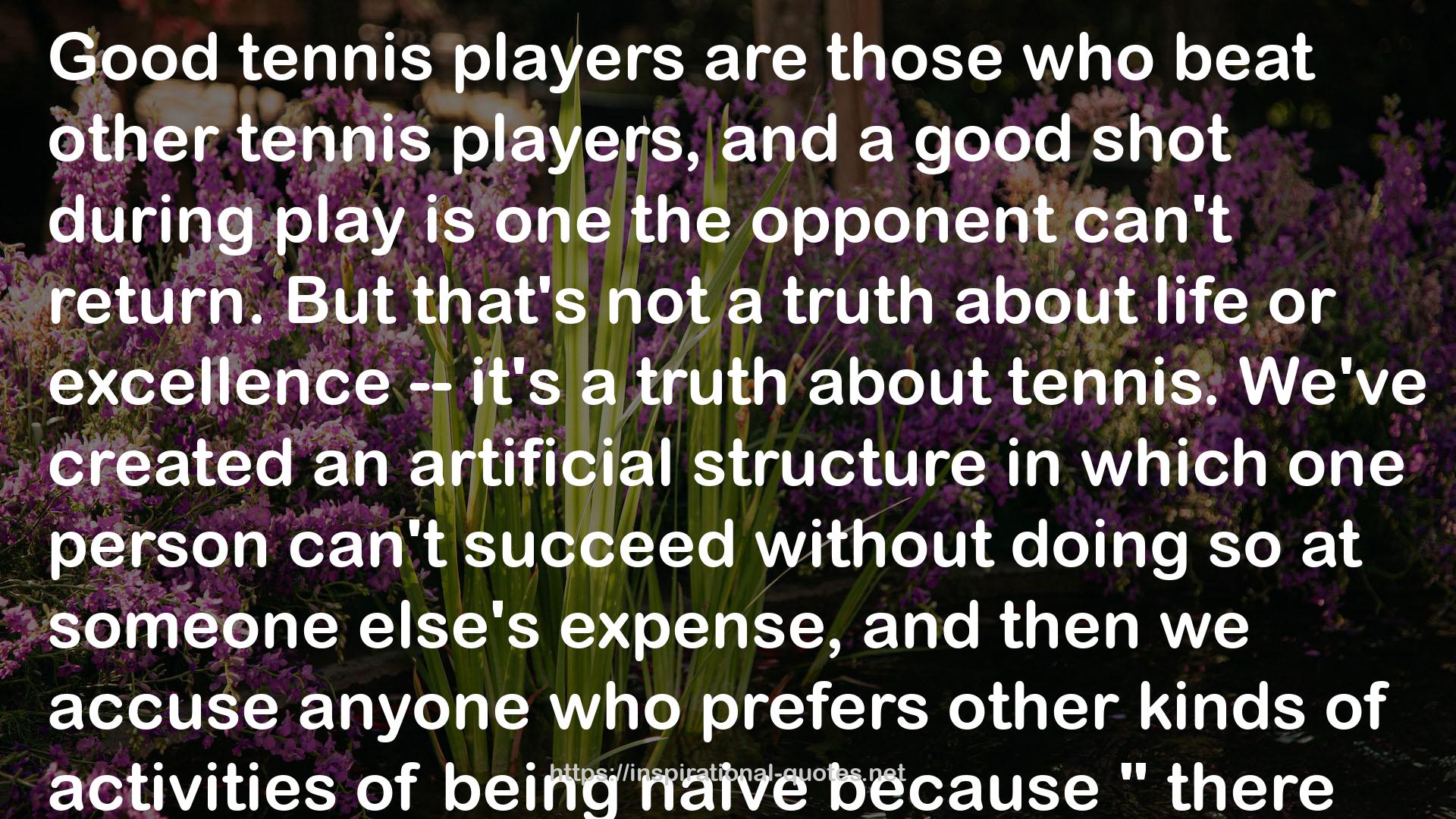 tennis  QUOTES