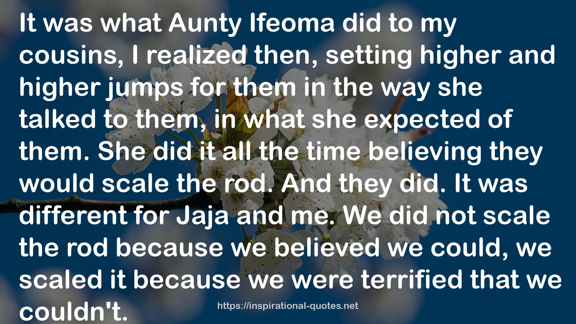 Ifeoma  QUOTES