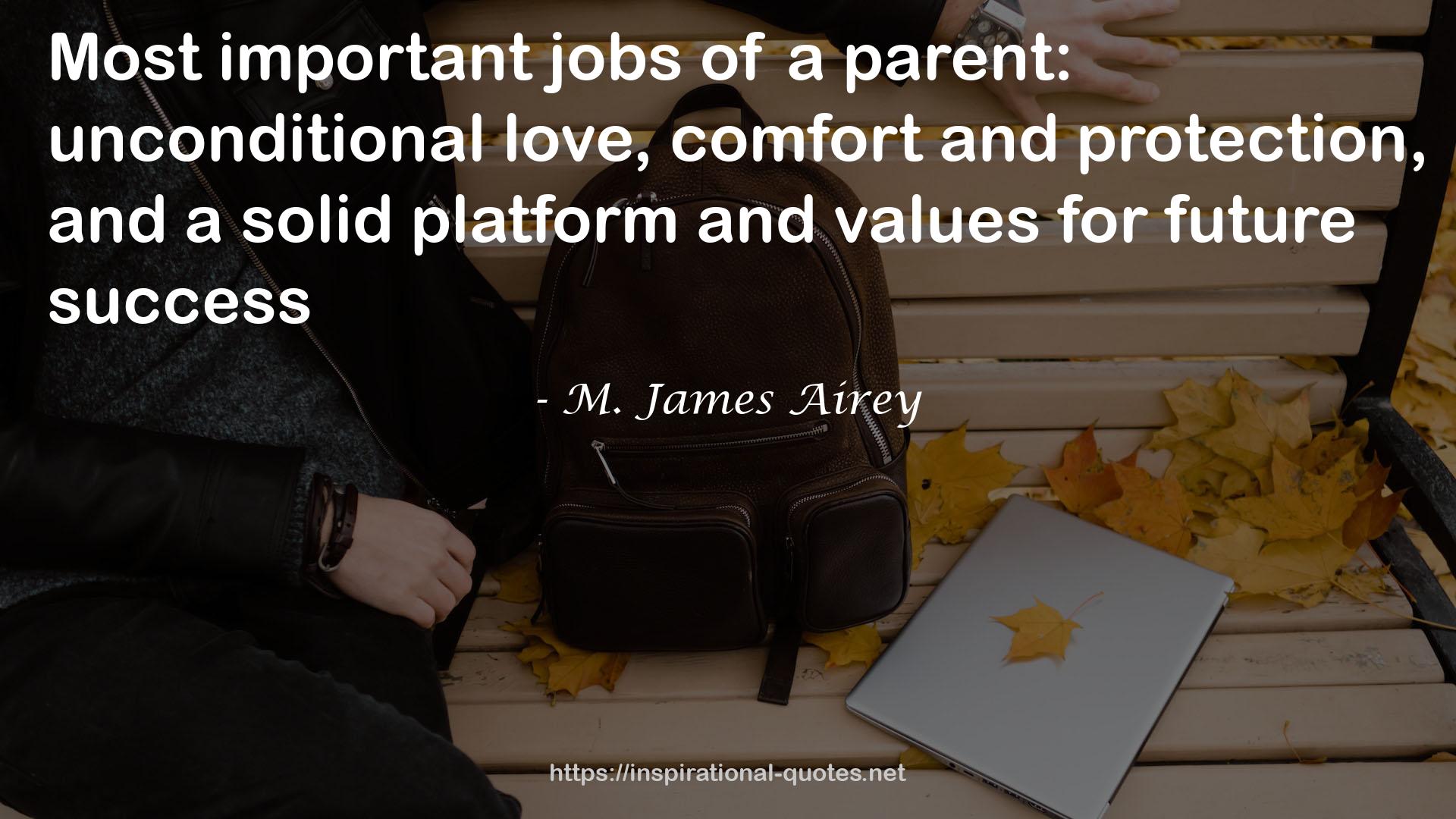 M. James Airey QUOTES