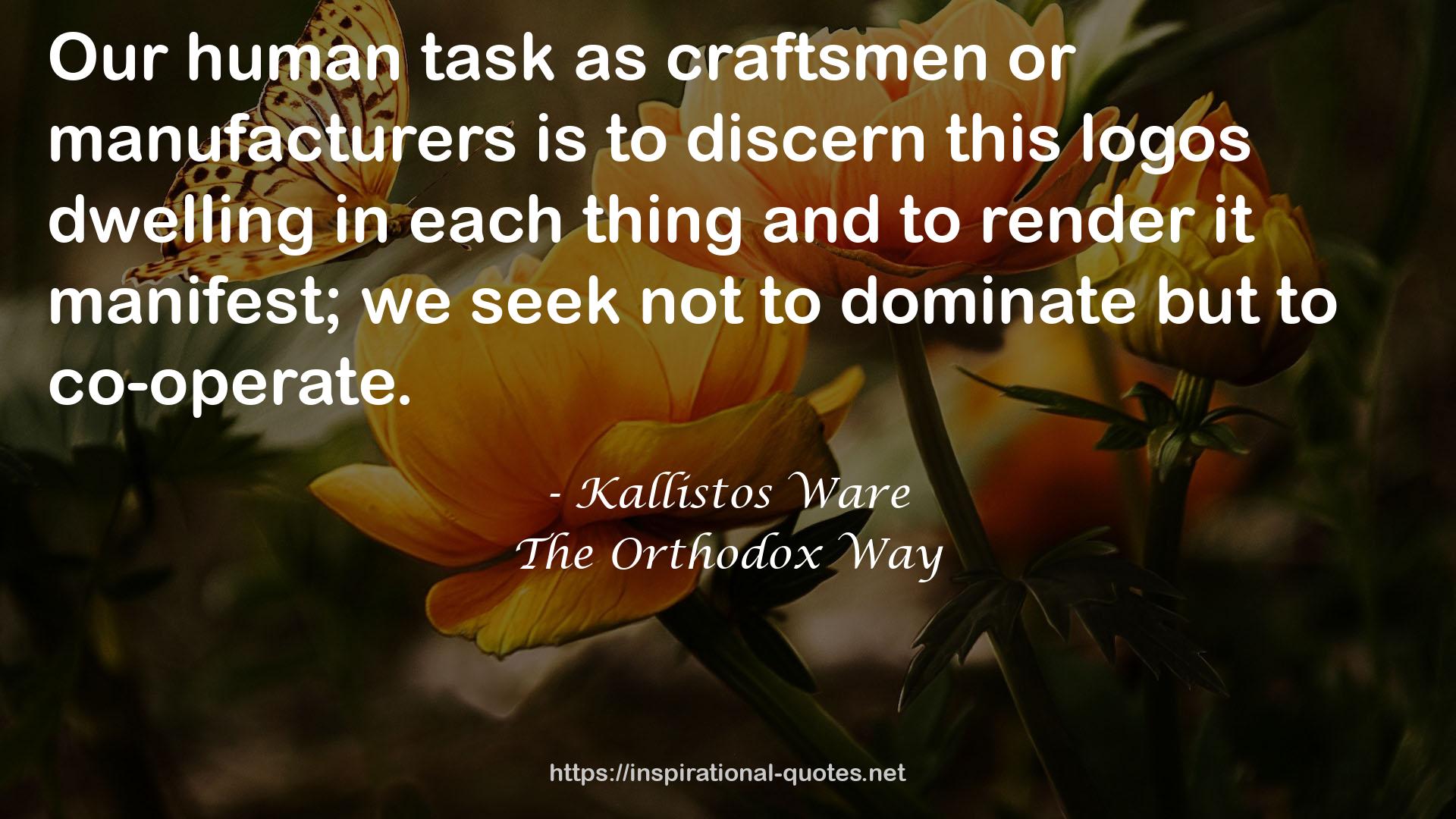 Kallistos Ware QUOTES