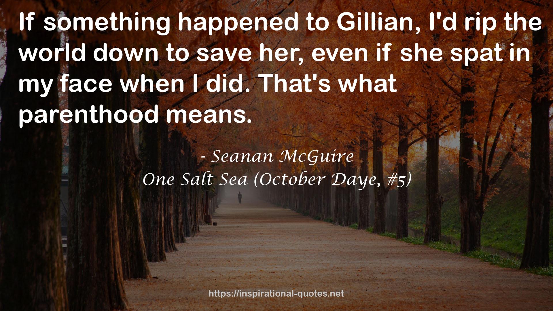 One Salt Sea (October Daye, #5) QUOTES