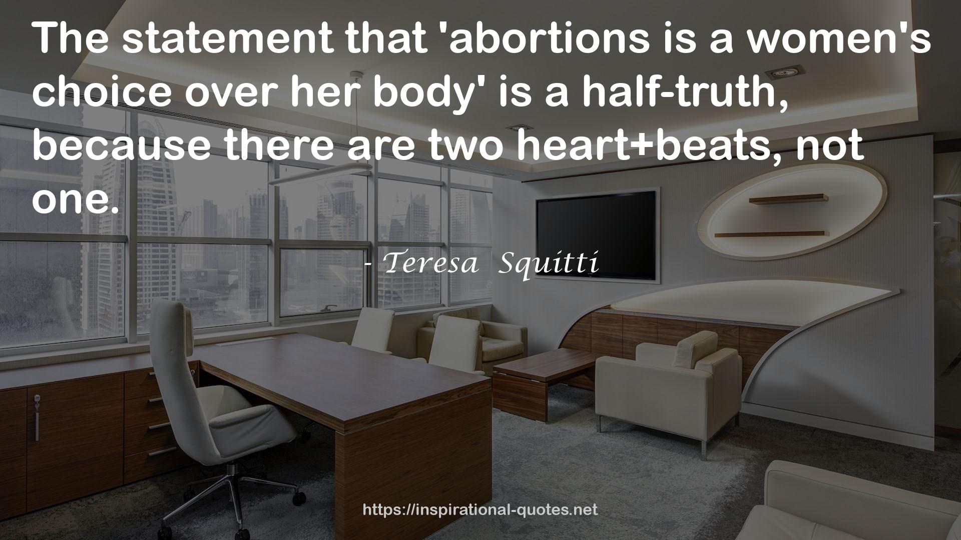 Teresa  Squitti QUOTES