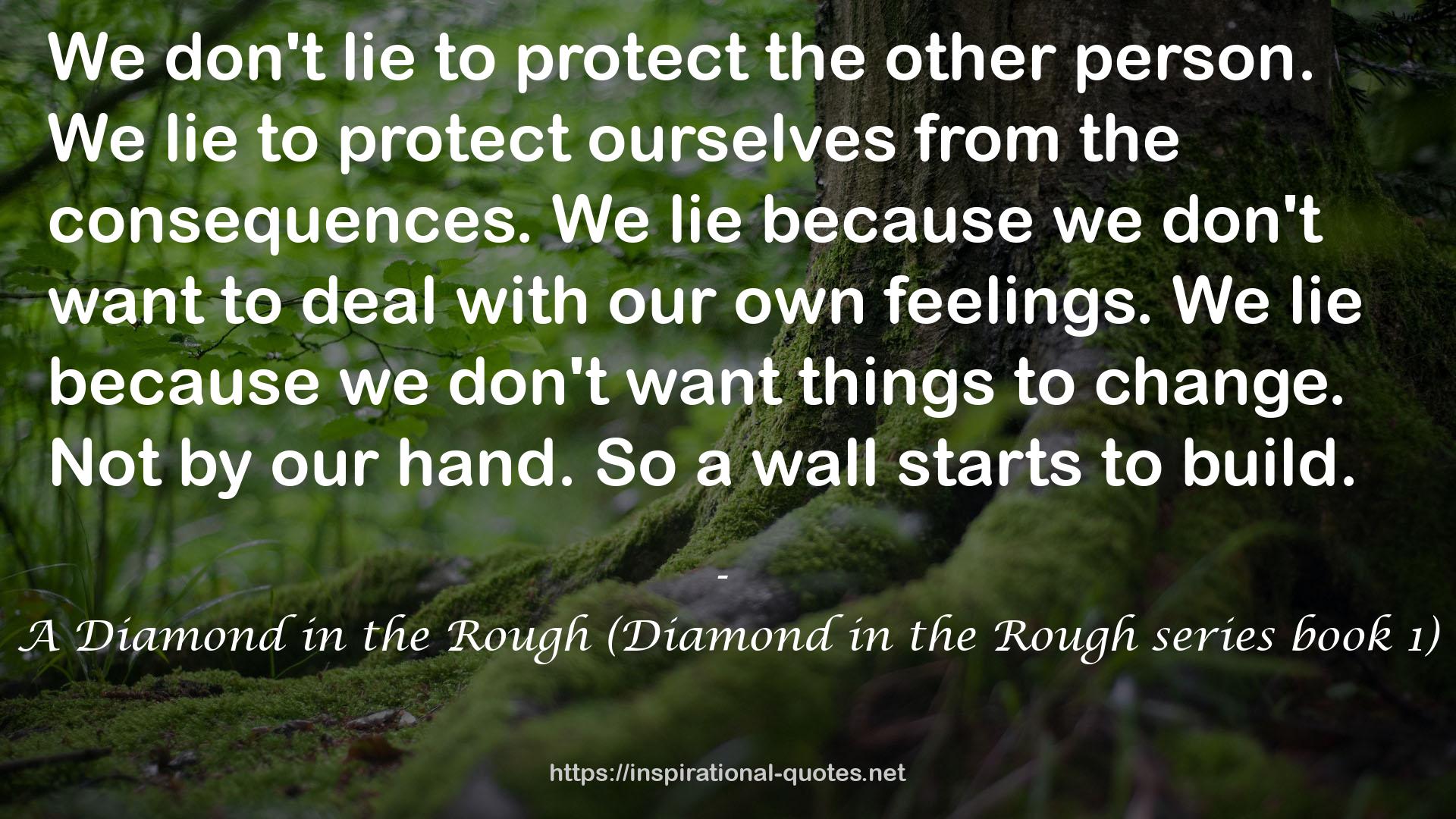 A Diamond in the Rough (Diamond in the Rough series book 1) QUOTES