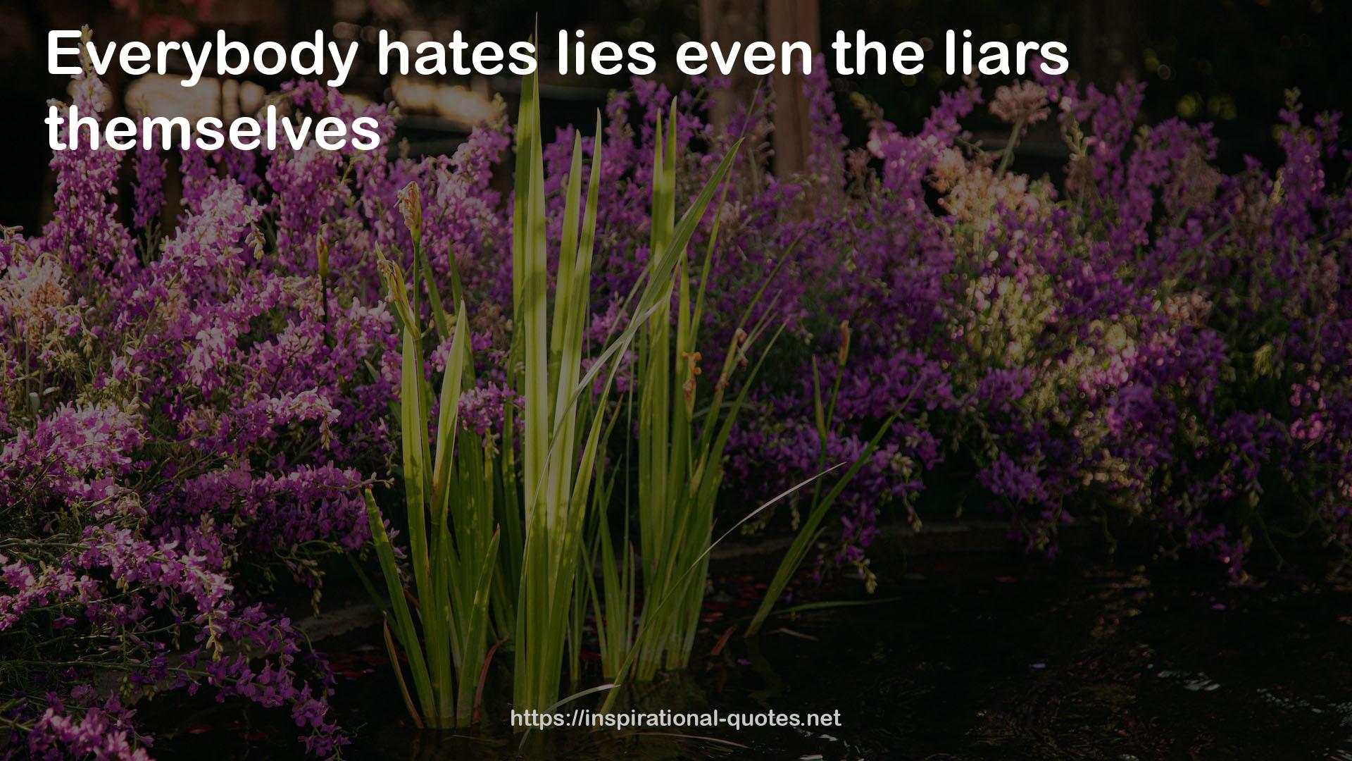 even the liars  QUOTES