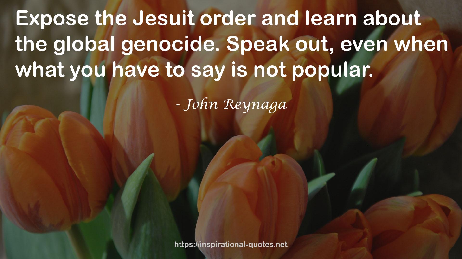 John Reynaga QUOTES