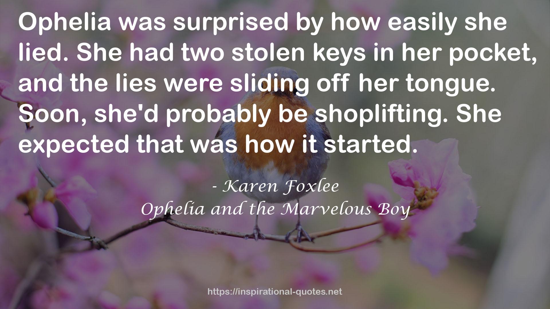 two stolen keys  QUOTES