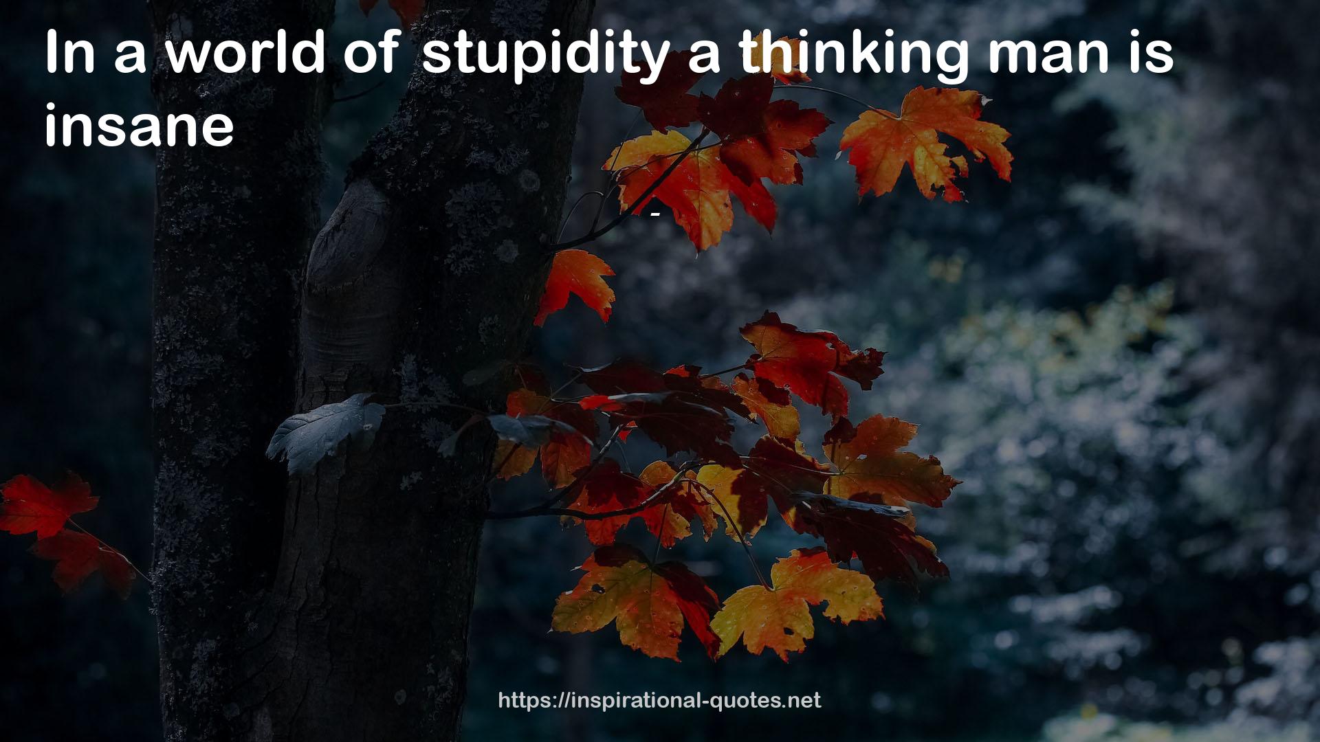 a thinking man  QUOTES