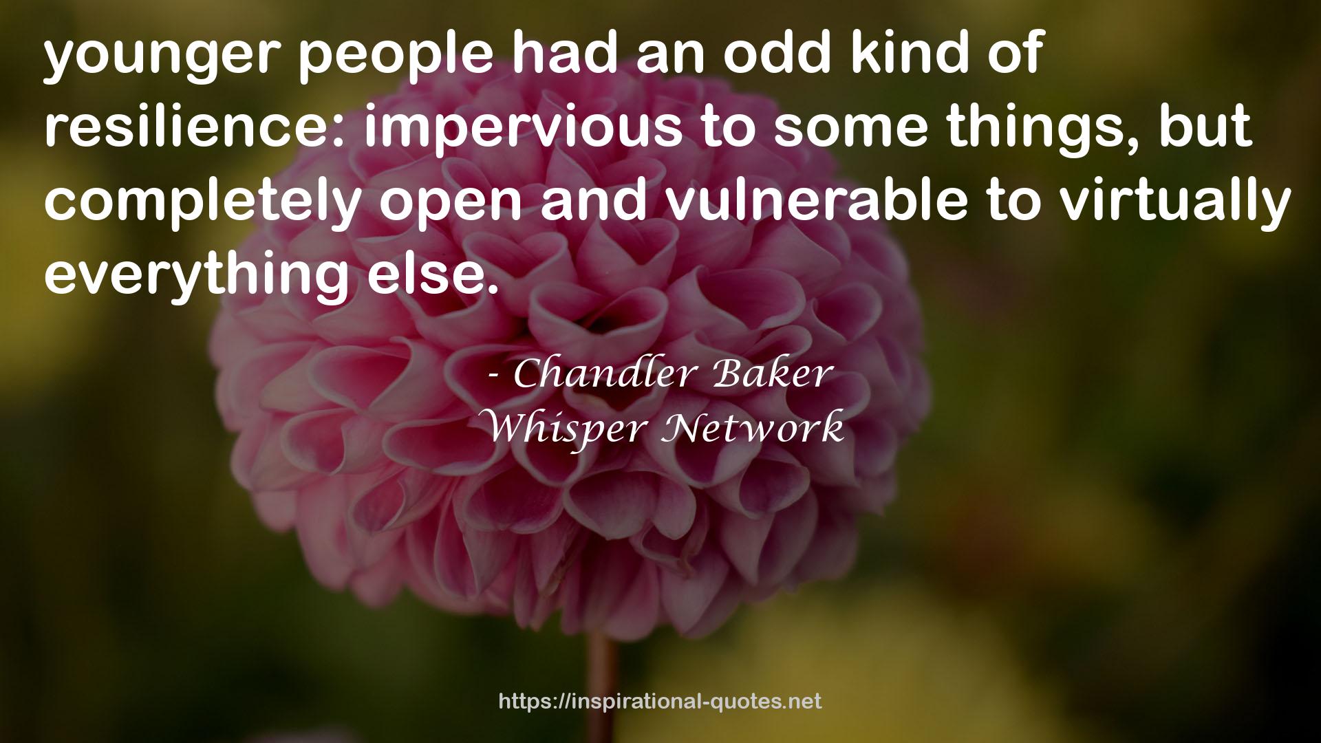Chandler Baker QUOTES