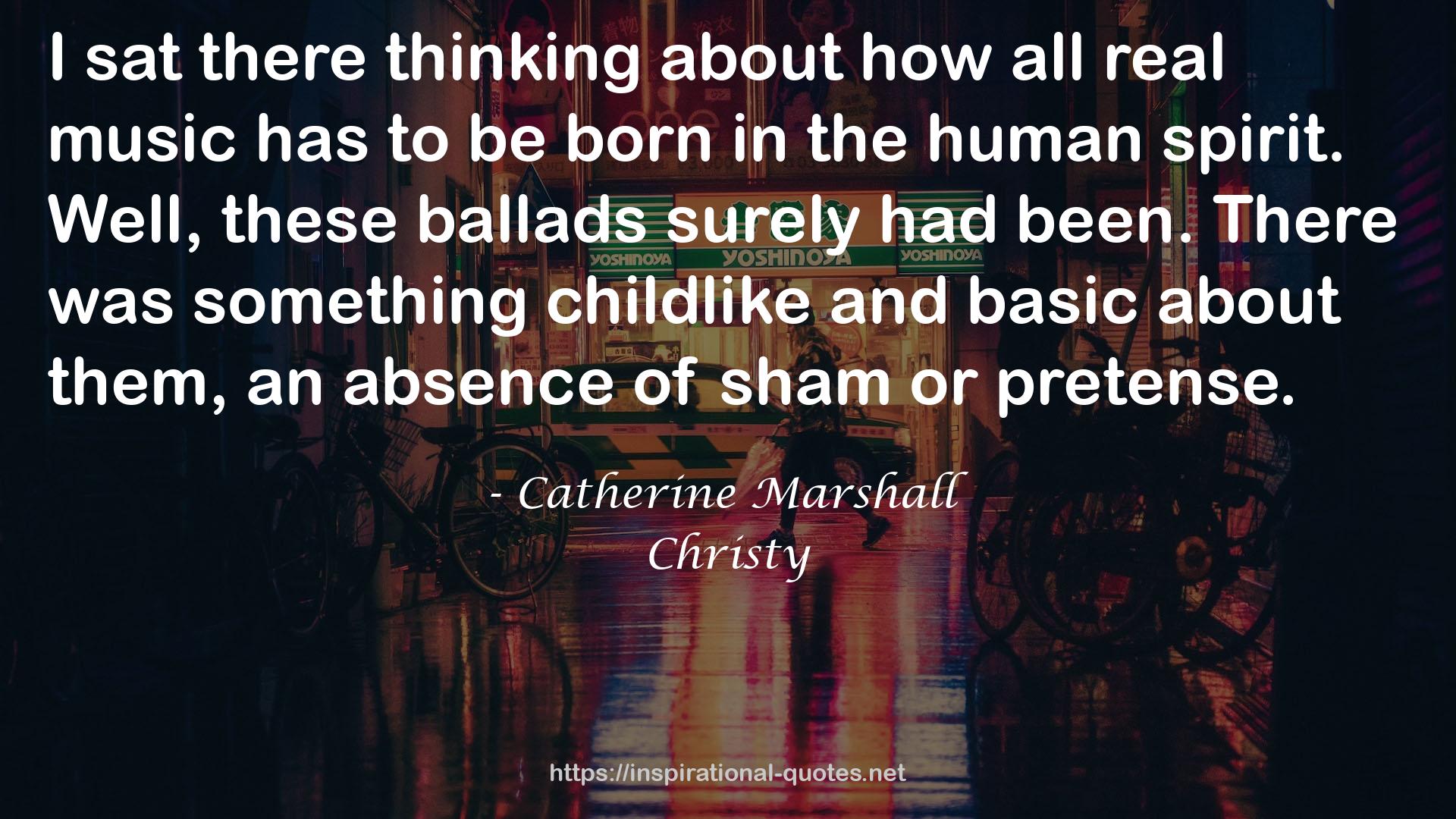 Catherine Marshall QUOTES