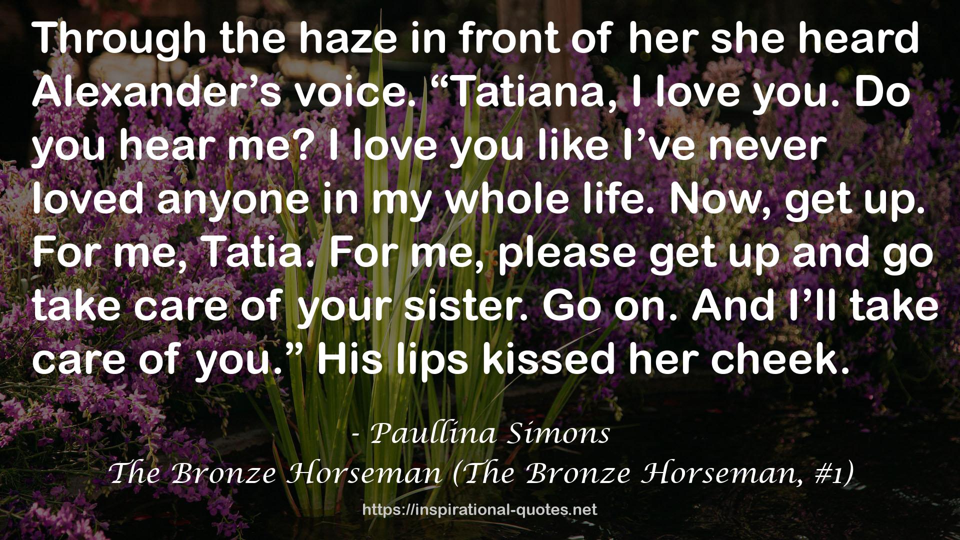 The Bronze Horseman (The Bronze Horseman, #1) QUOTES