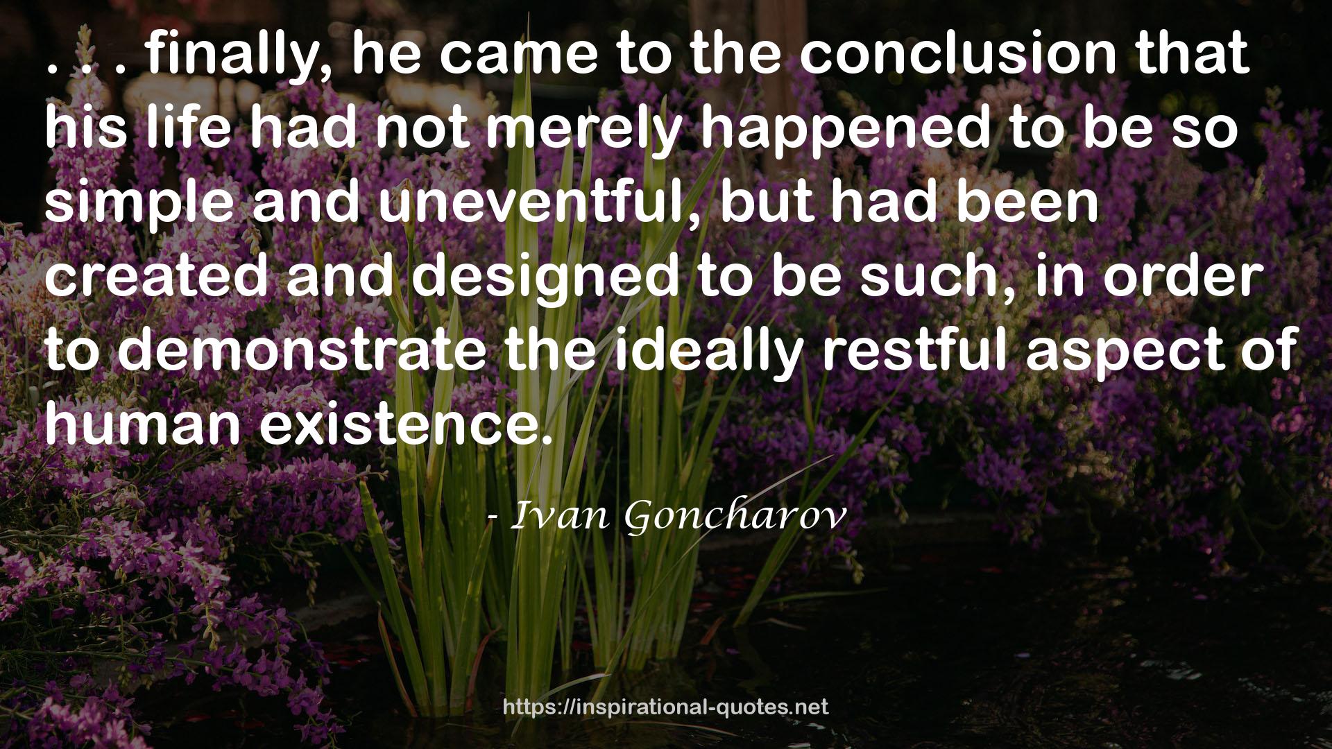 Ivan Goncharov QUOTES