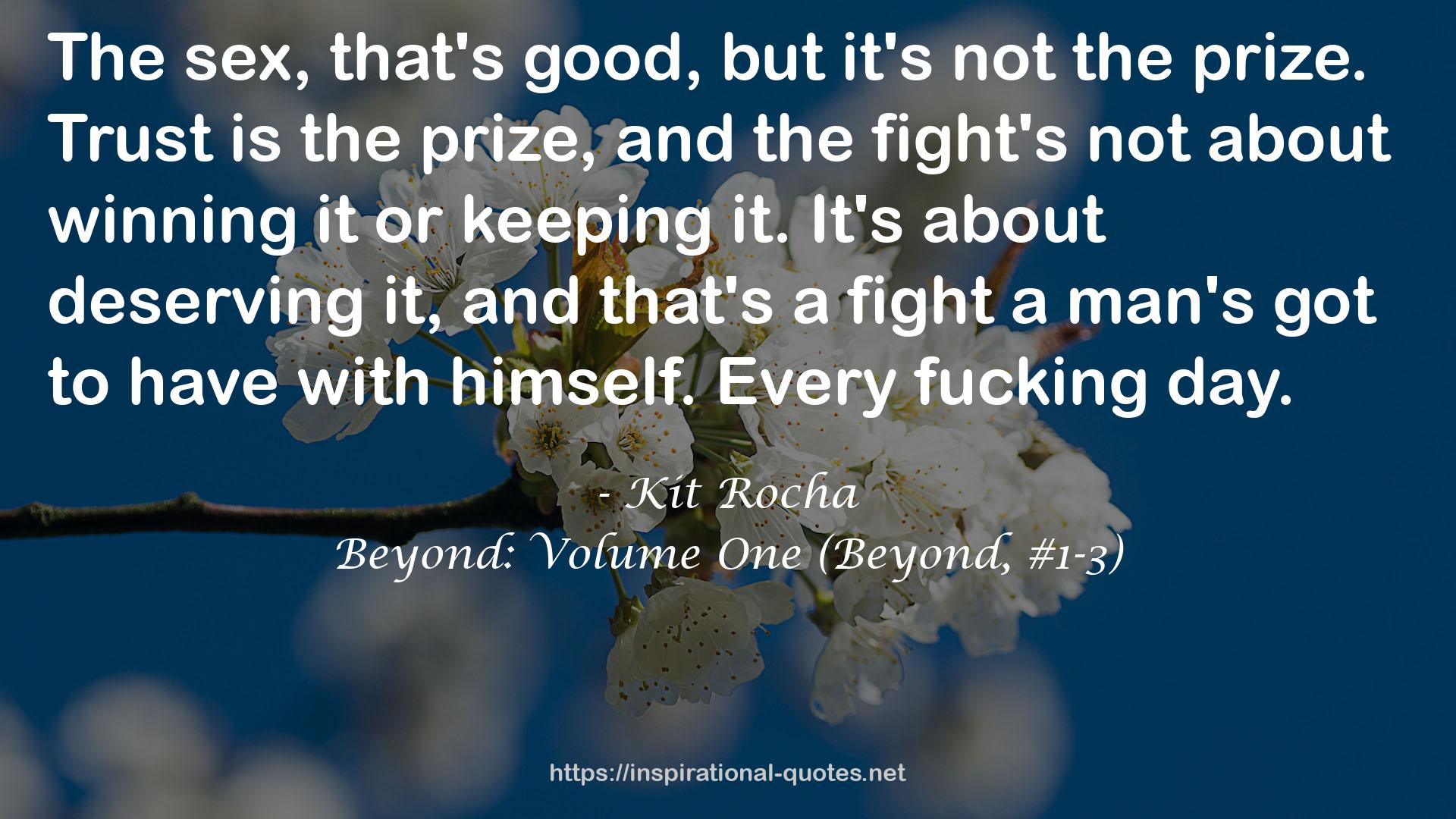 Beyond: Volume One (Beyond, #1-3) QUOTES