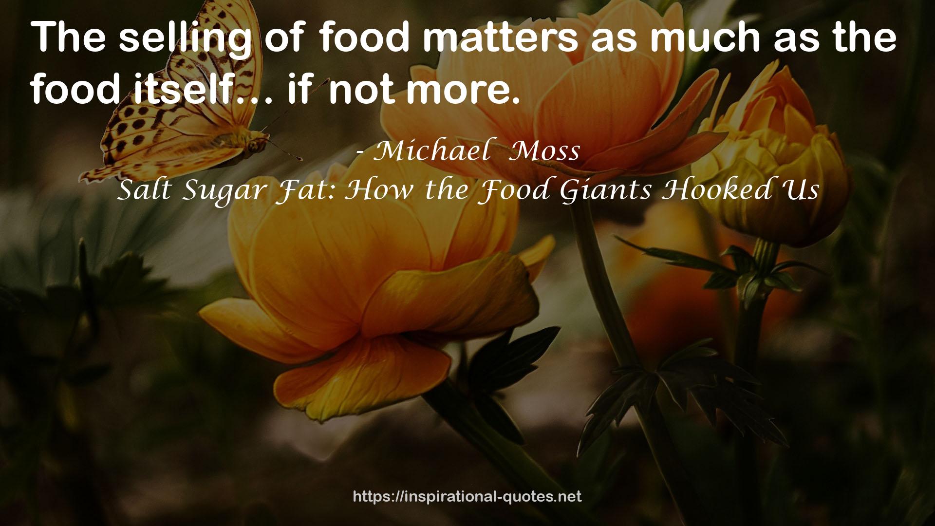 food matters  QUOTES