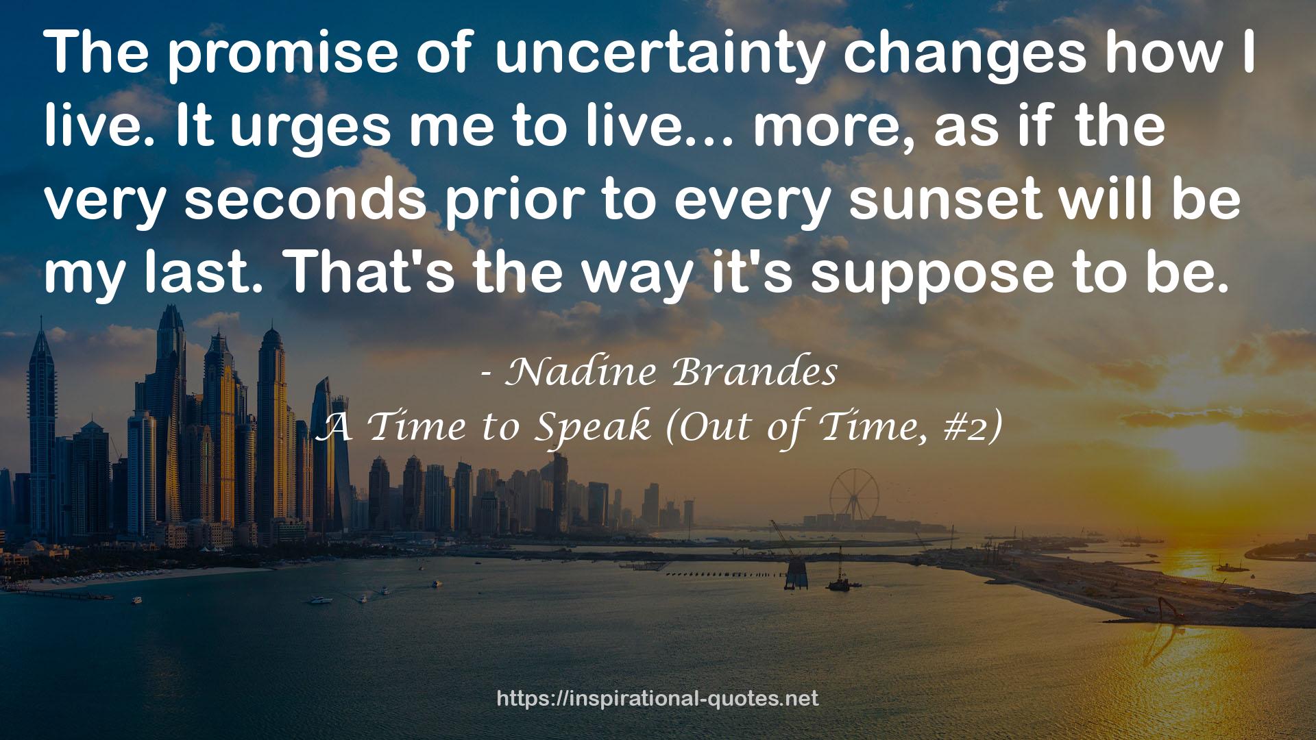 Nadine Brandes QUOTES