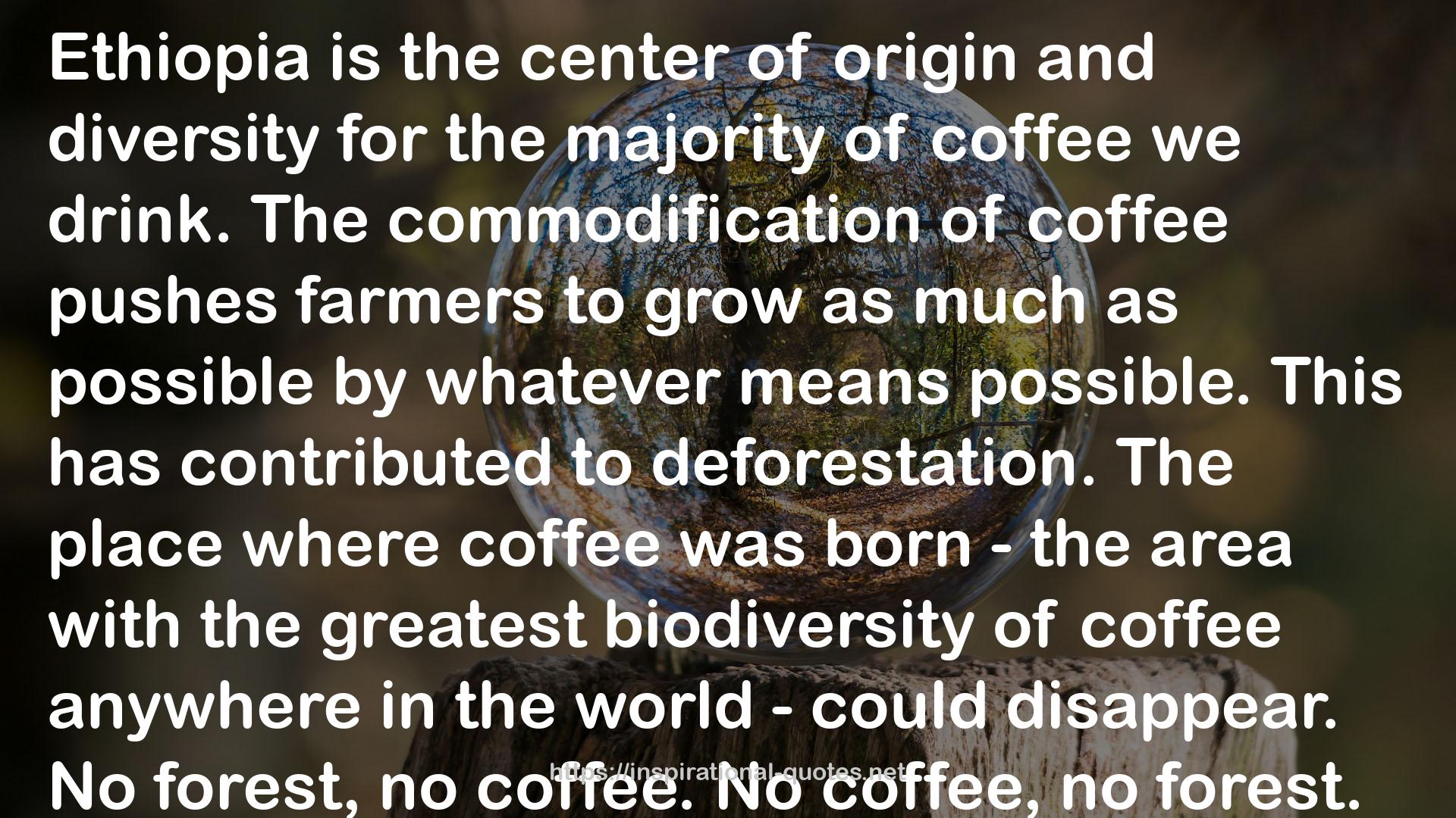 the greatest biodiversity  QUOTES