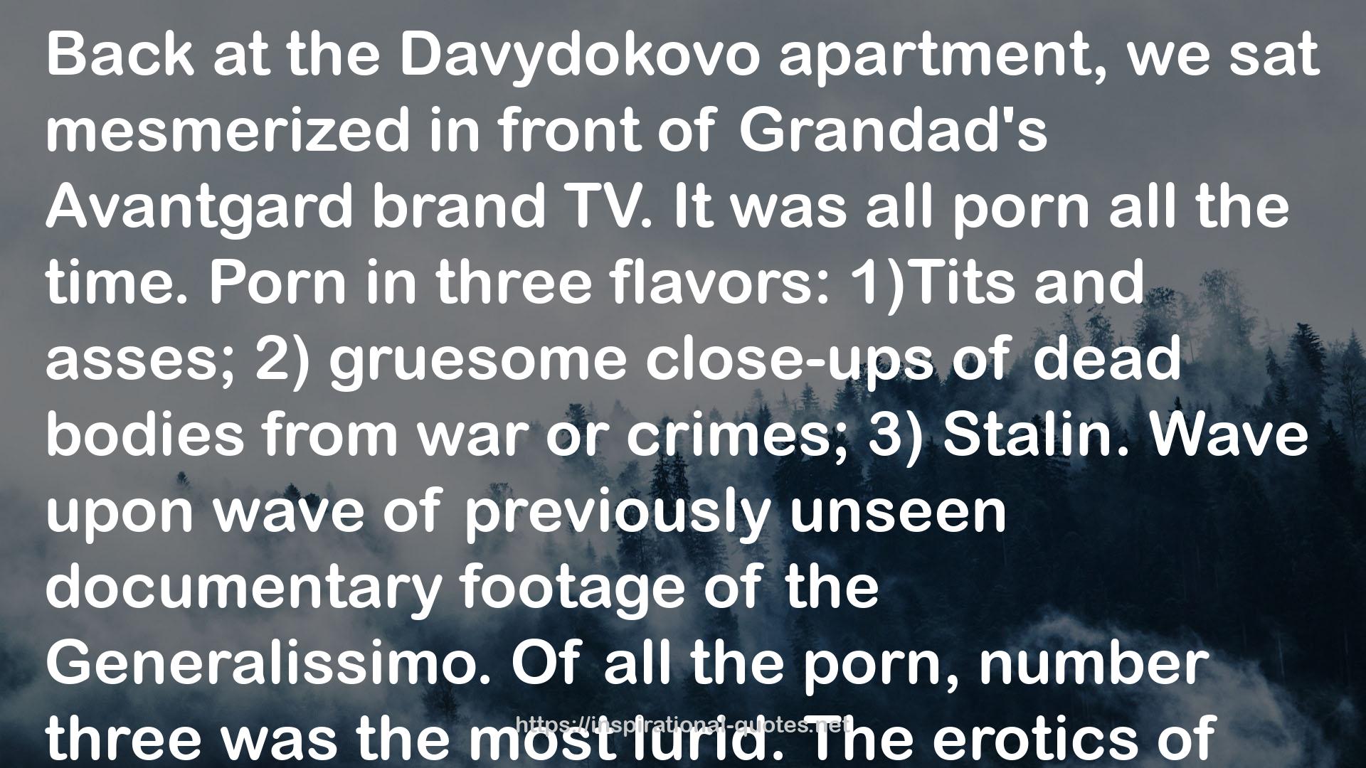 Davydokovo  QUOTES