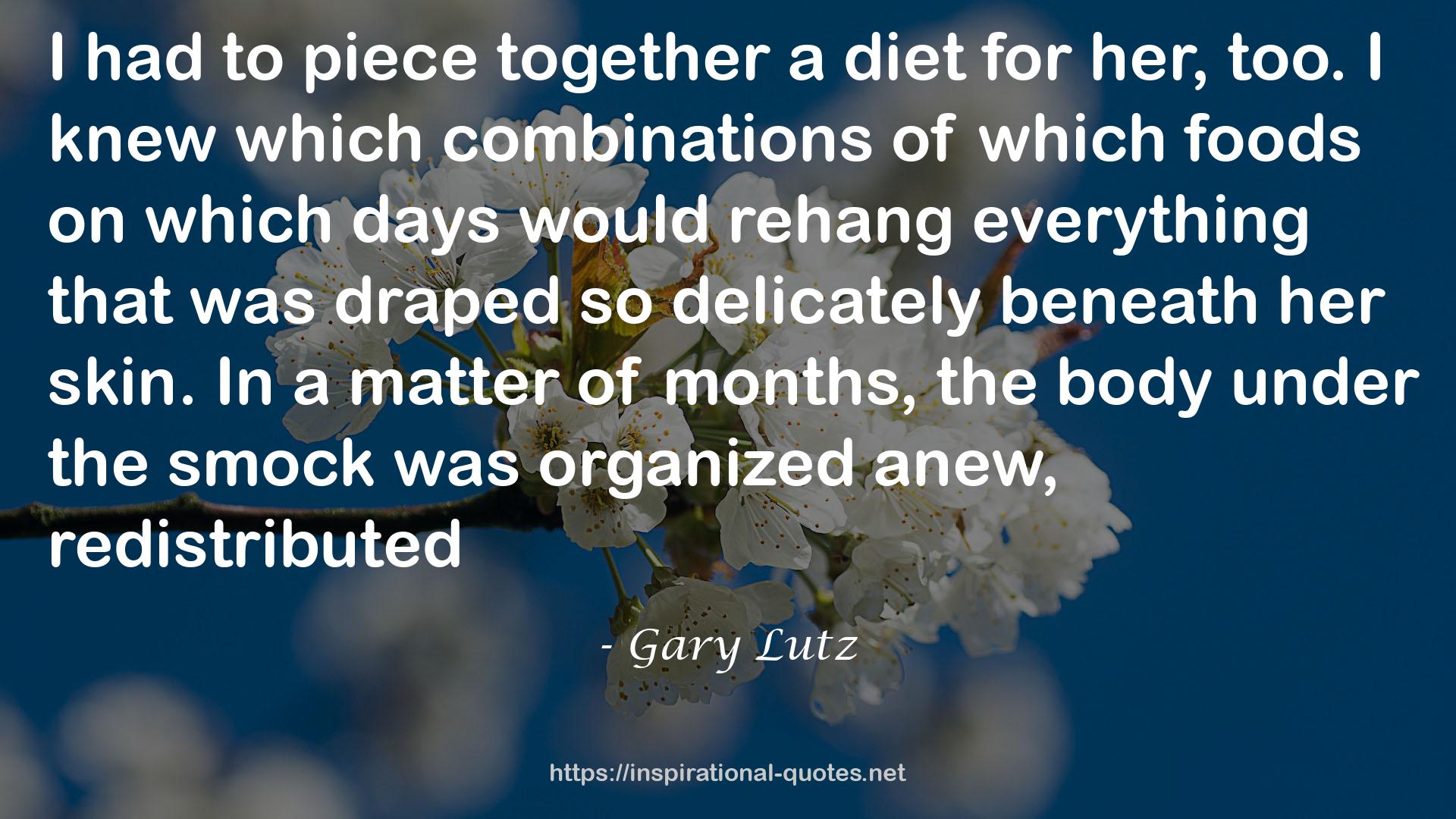 Gary Lutz QUOTES