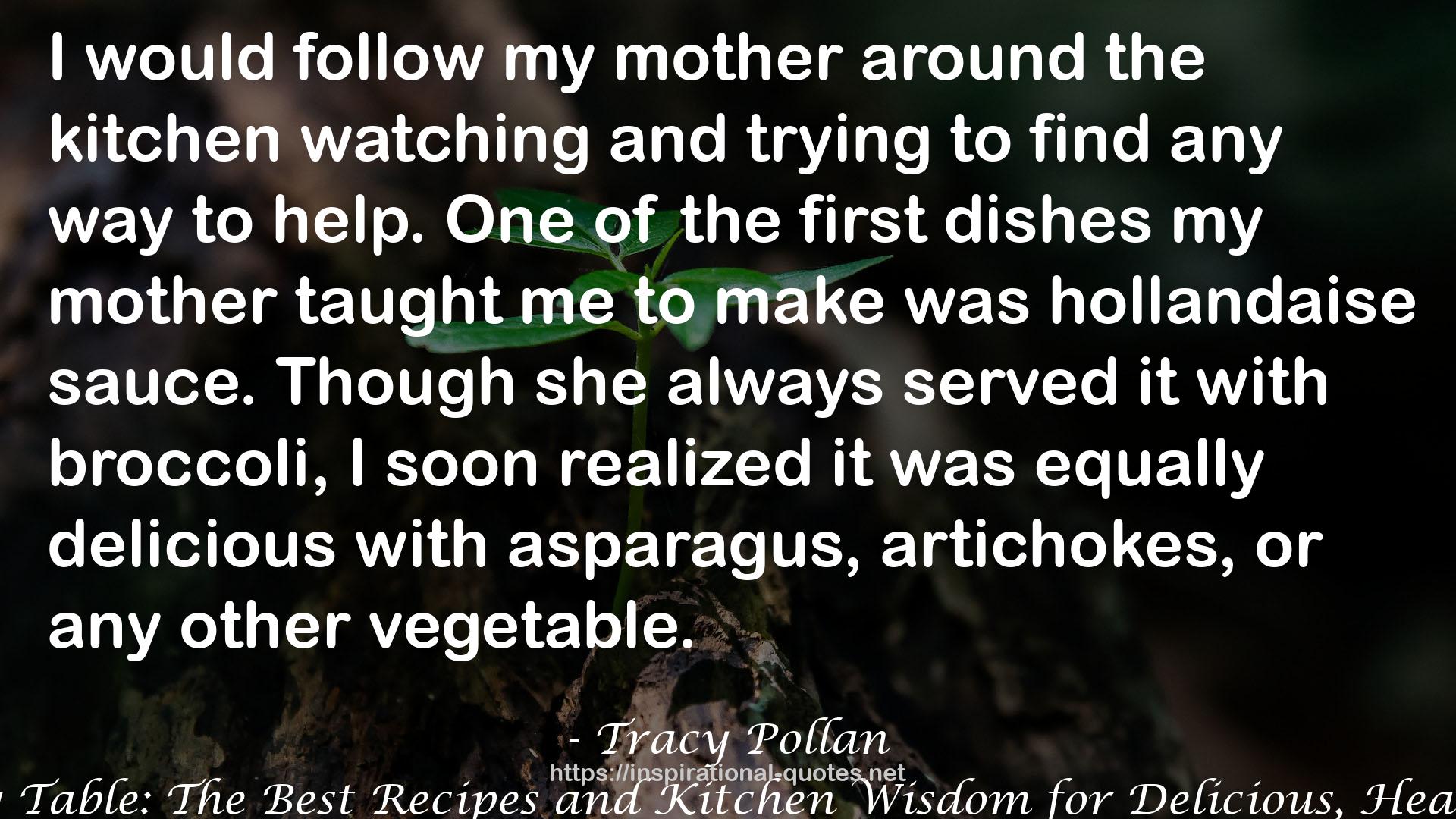 Tracy Pollan QUOTES