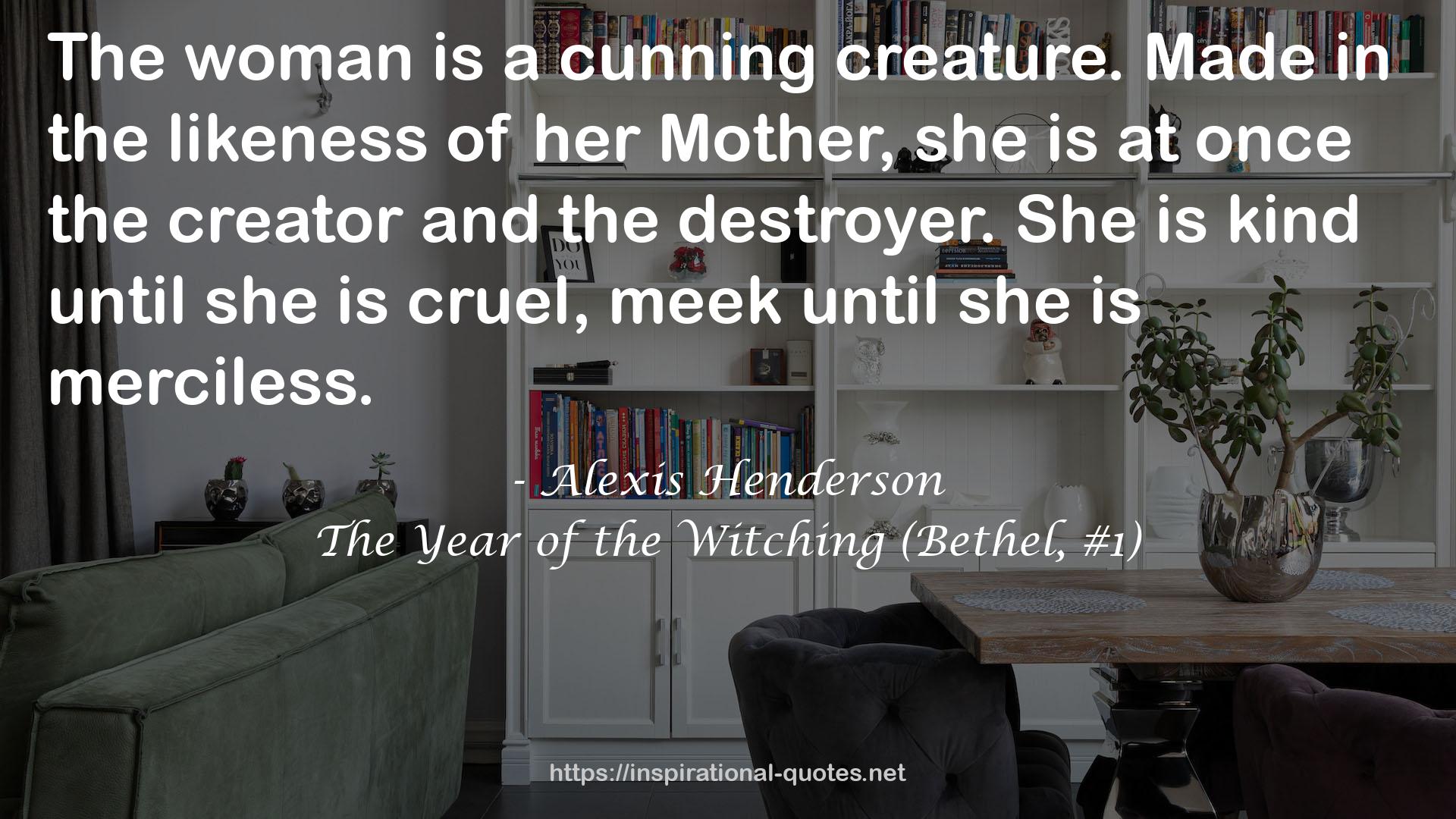 The Year of the Witching (Bethel, #1) QUOTES
