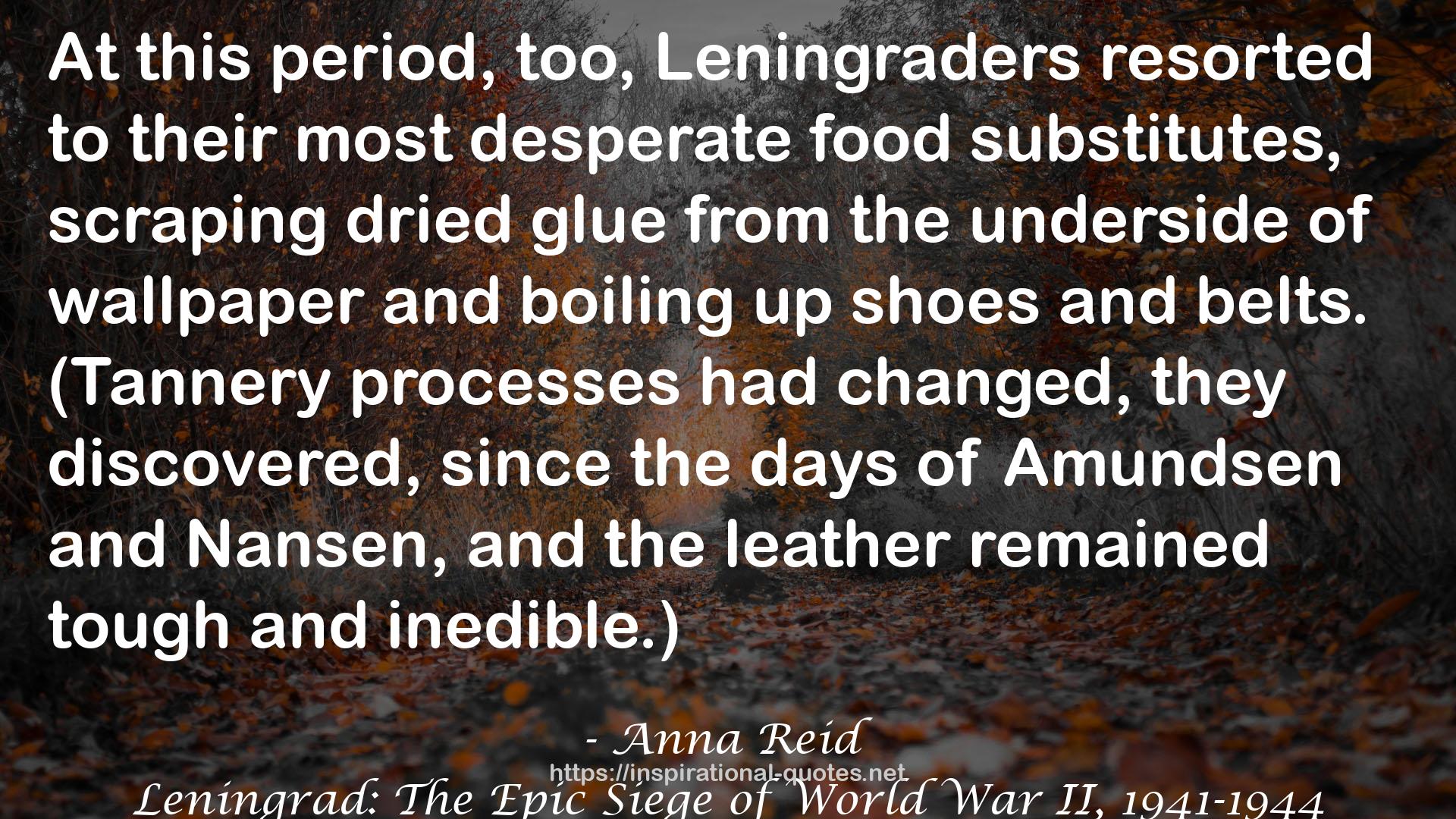 Anna Reid QUOTES