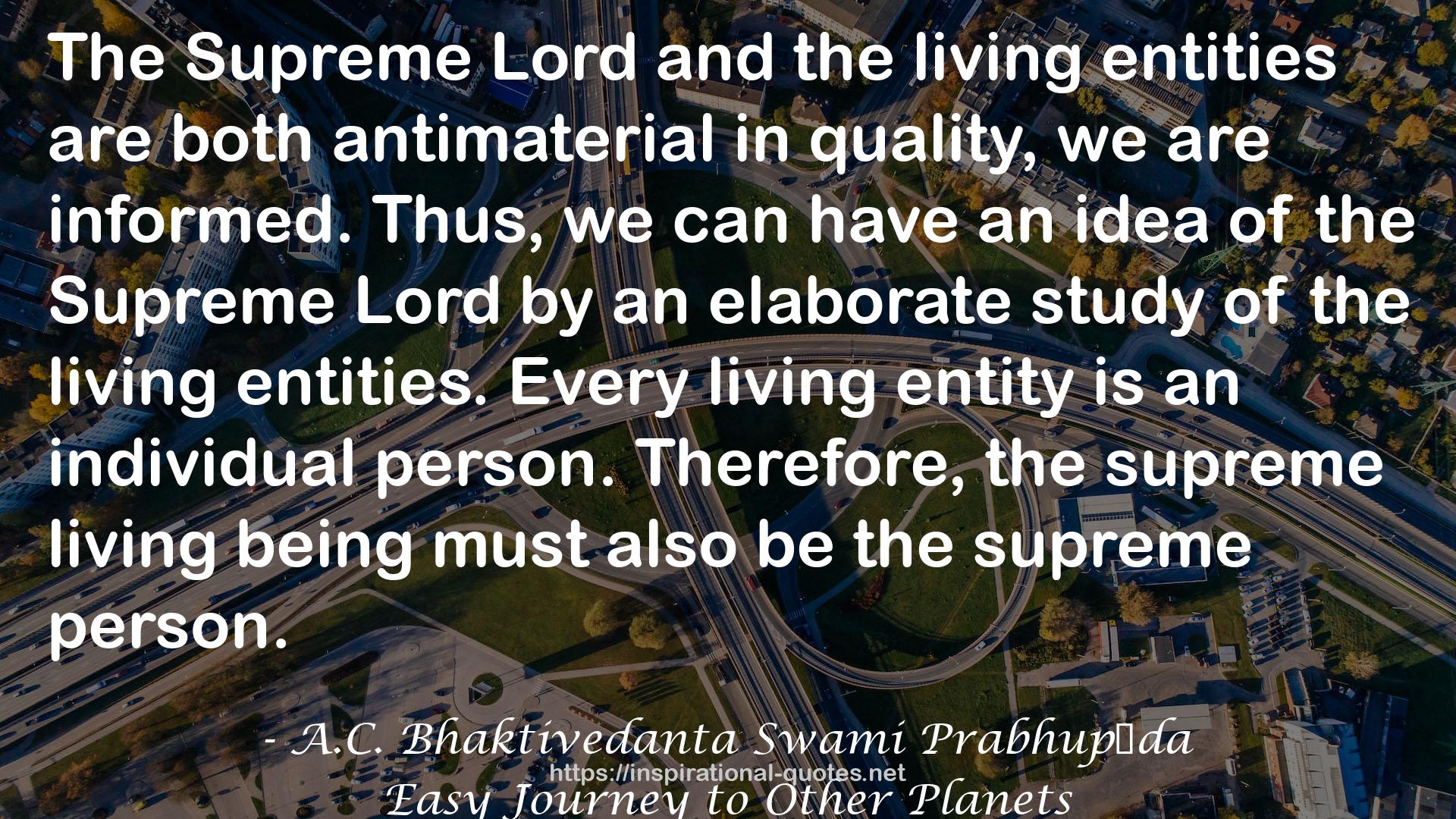 A.C. Bhaktivedanta Swami Prabhupāda QUOTES