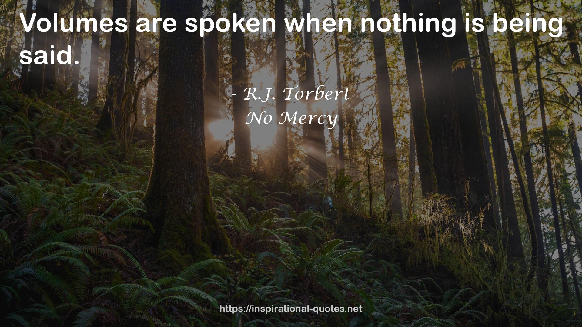 No Mercy QUOTES