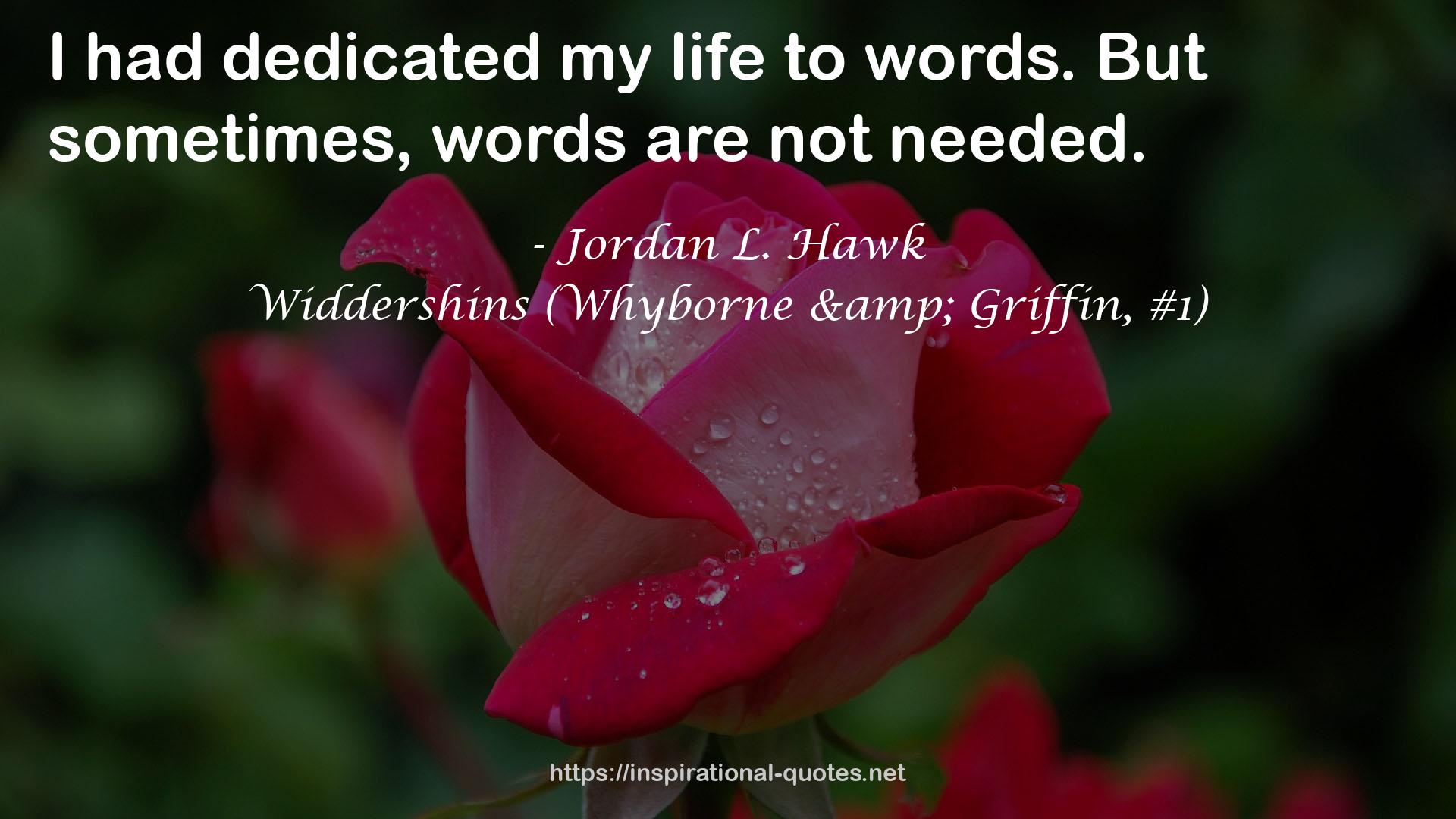 Widdershins (Whyborne & Griffin, #1) QUOTES