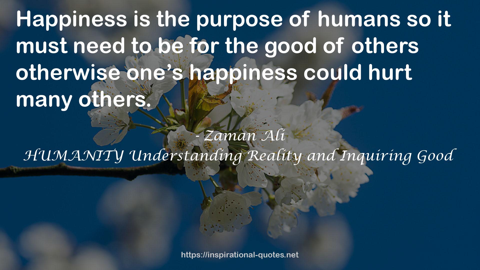 Zaman Ali QUOTES