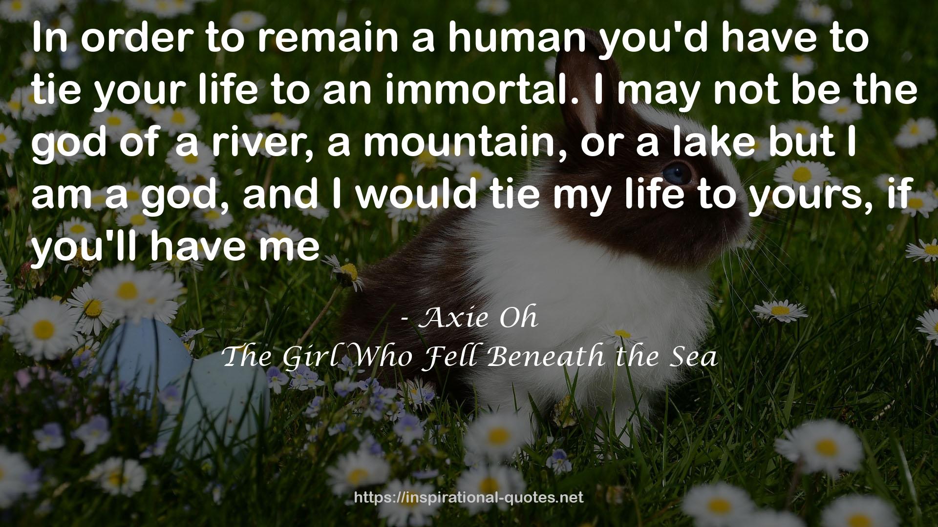 The Girl Who Fell Beneath the Sea QUOTES